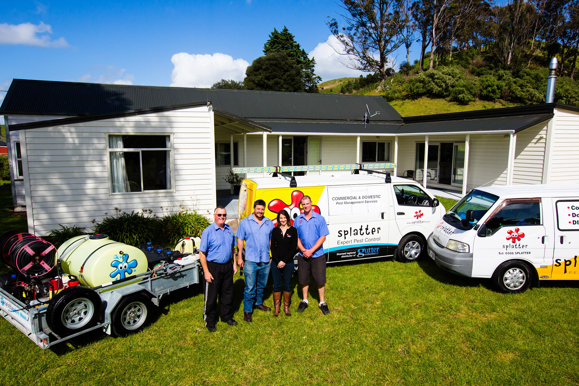 Splatter Pest Management