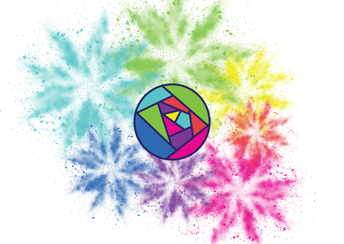 Full color icon, but often used with outlines only.