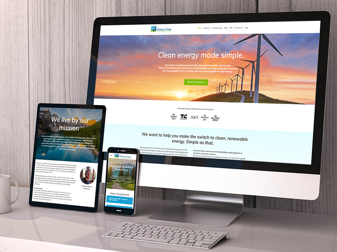 Website redesign