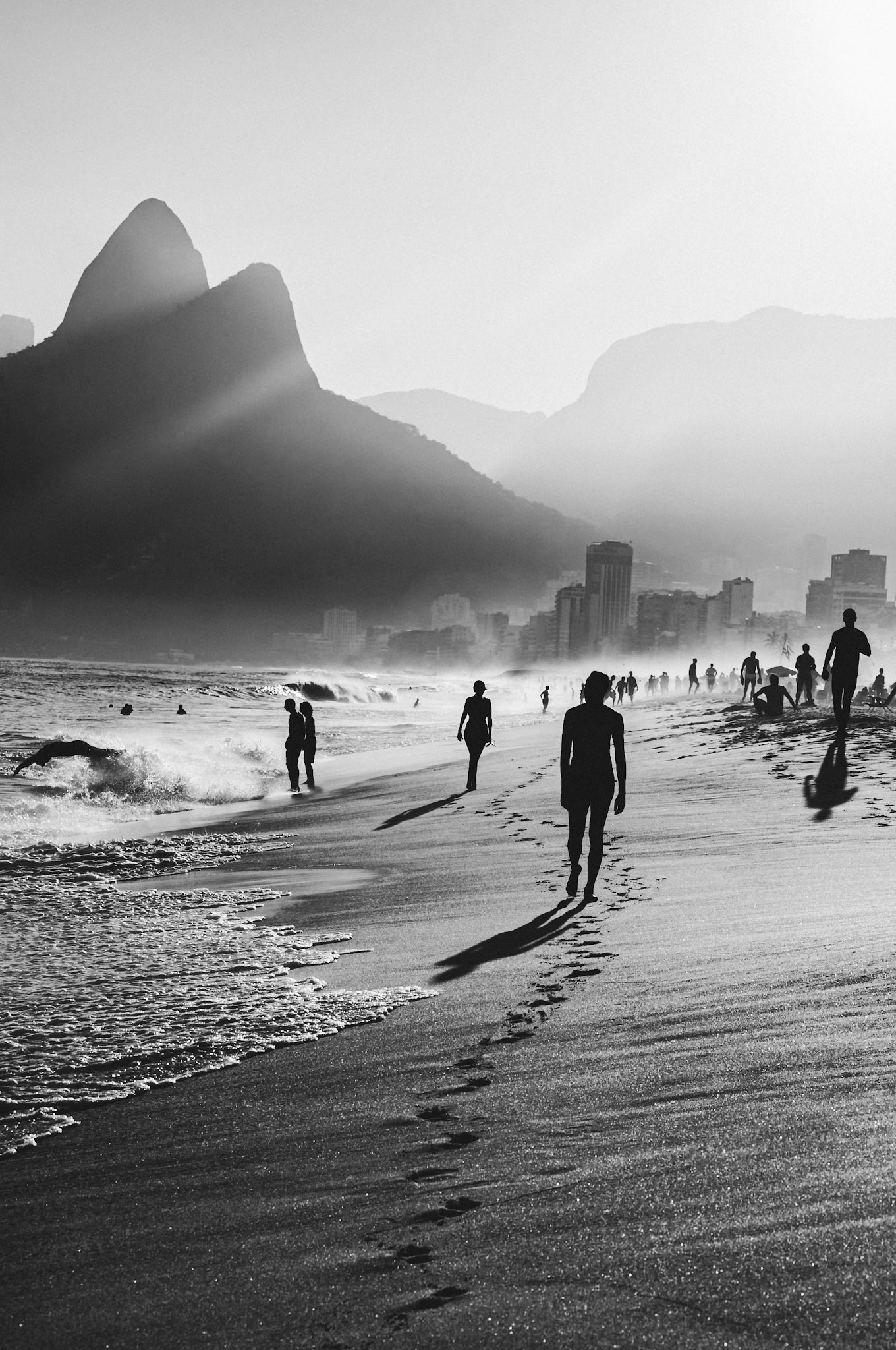 Atardecer en Ipanema. Rio De Janeiro, Brasil.