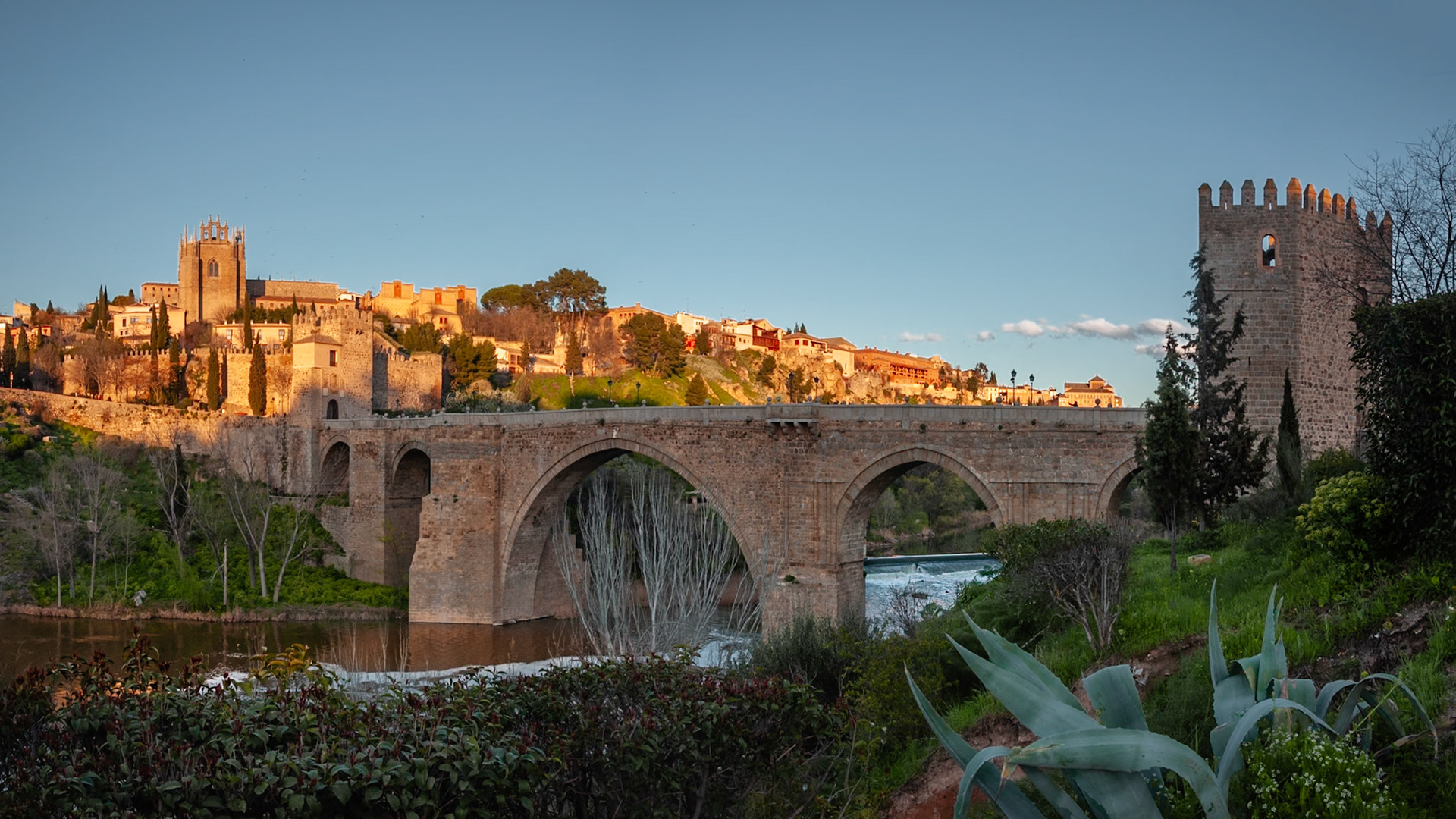 Puente de Alcántara. Toledo, España.