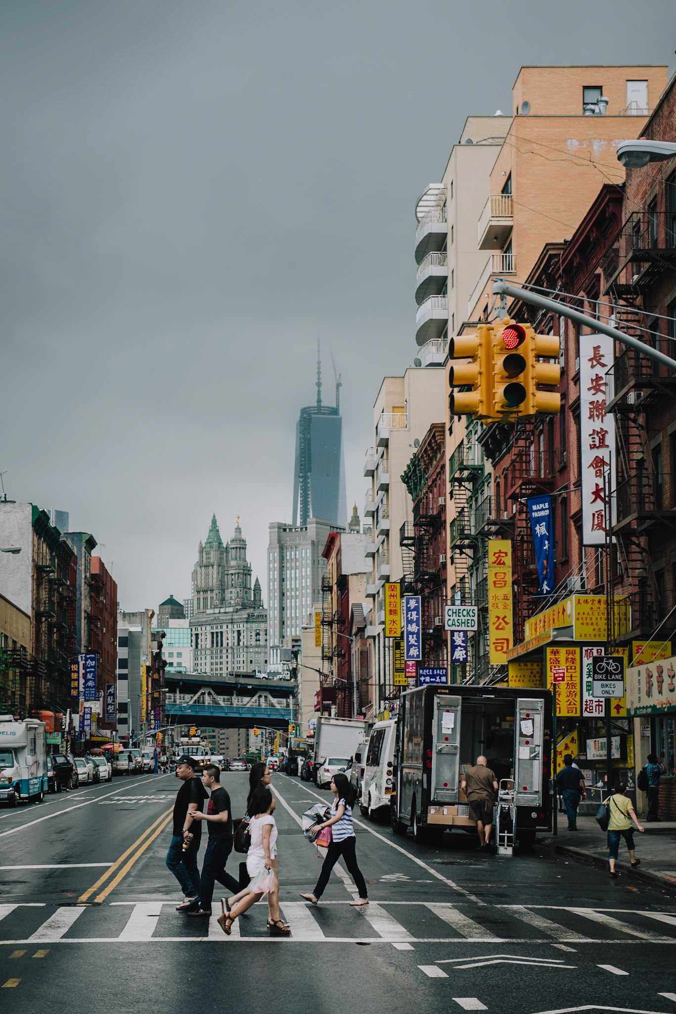 China Town, NYC. Manhattan, NY, USA.
