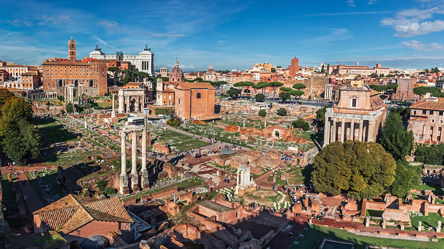 Palatino y Foro Romano