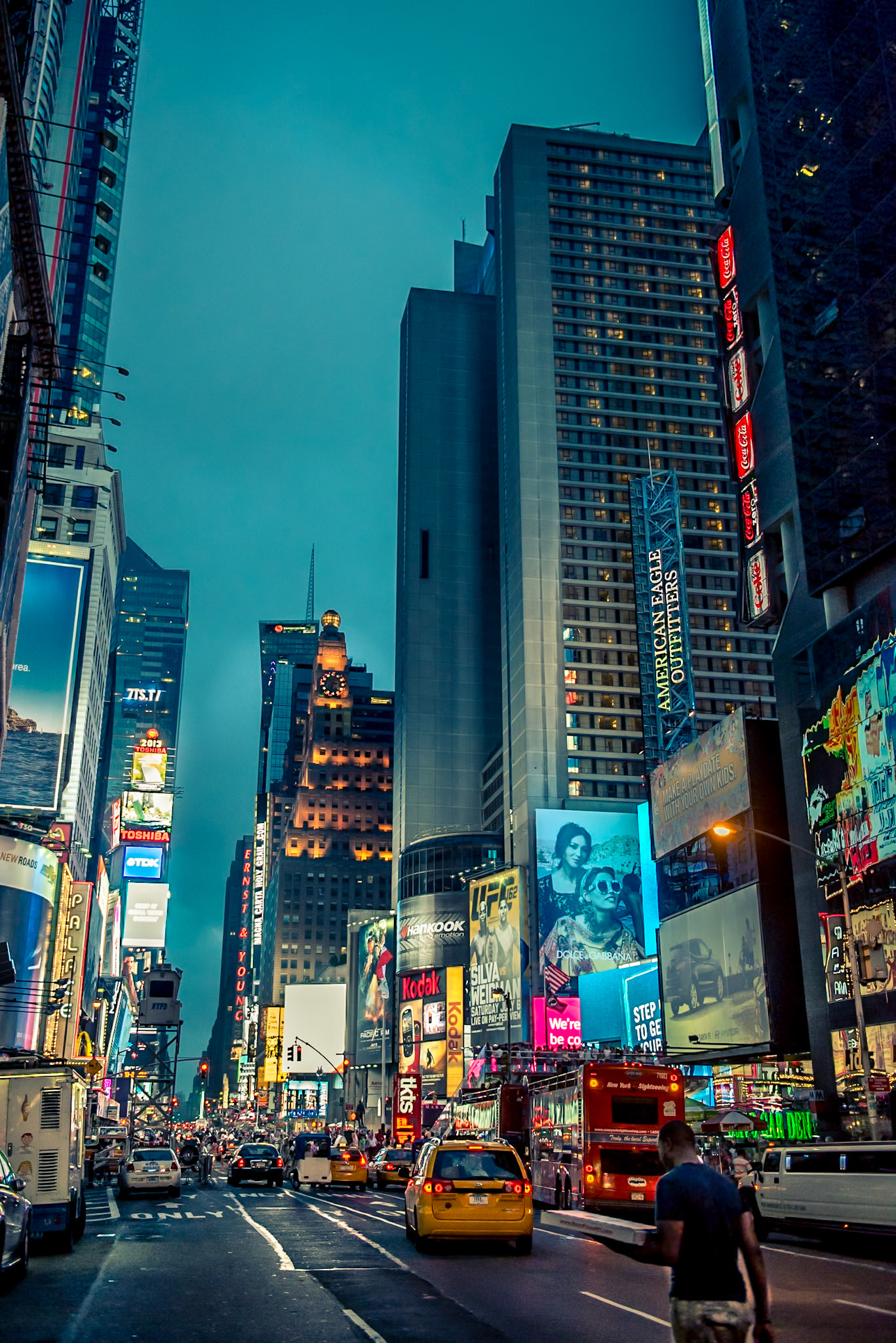 Theater District, New York City. Manhattan, New York, United States.