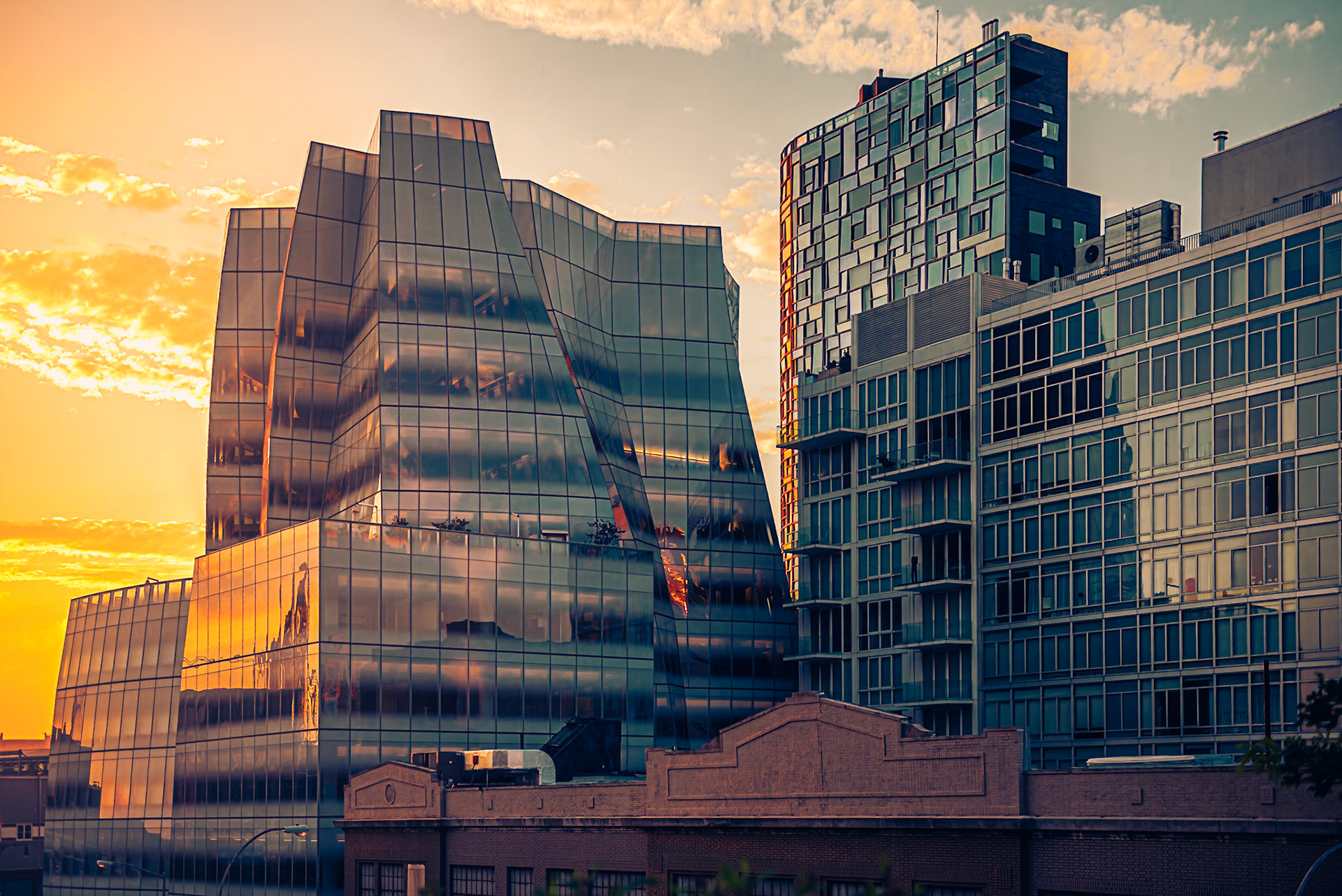 (EN) Modern buildings at the New York High Line. New York City, USA.
(ES) Edificios modernos en el High Line de New York. Estados Unidos.
