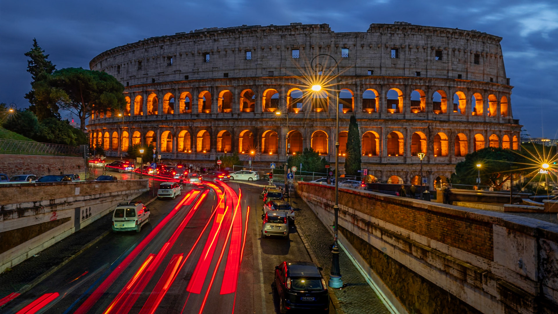 Coliseo en Crepúsculo