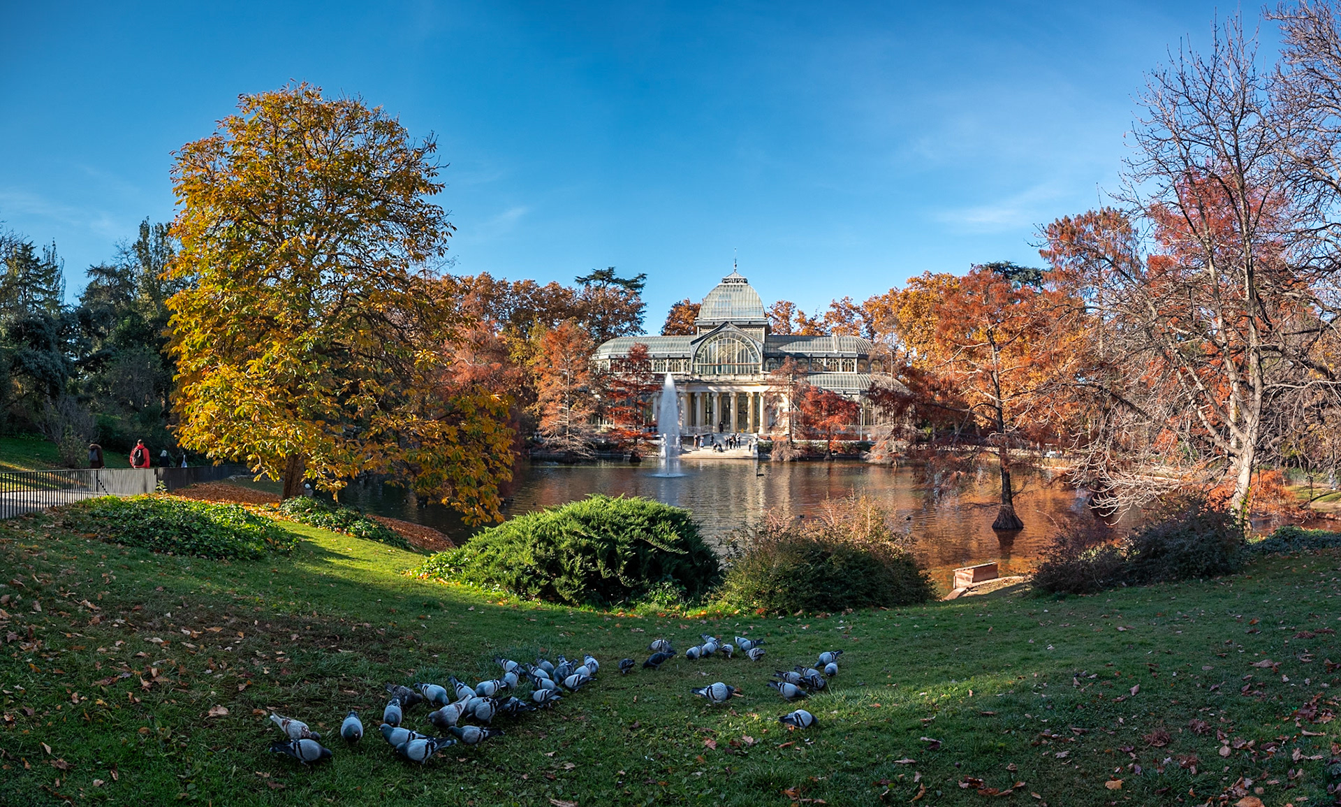 Estanque del Palacio de Cristal