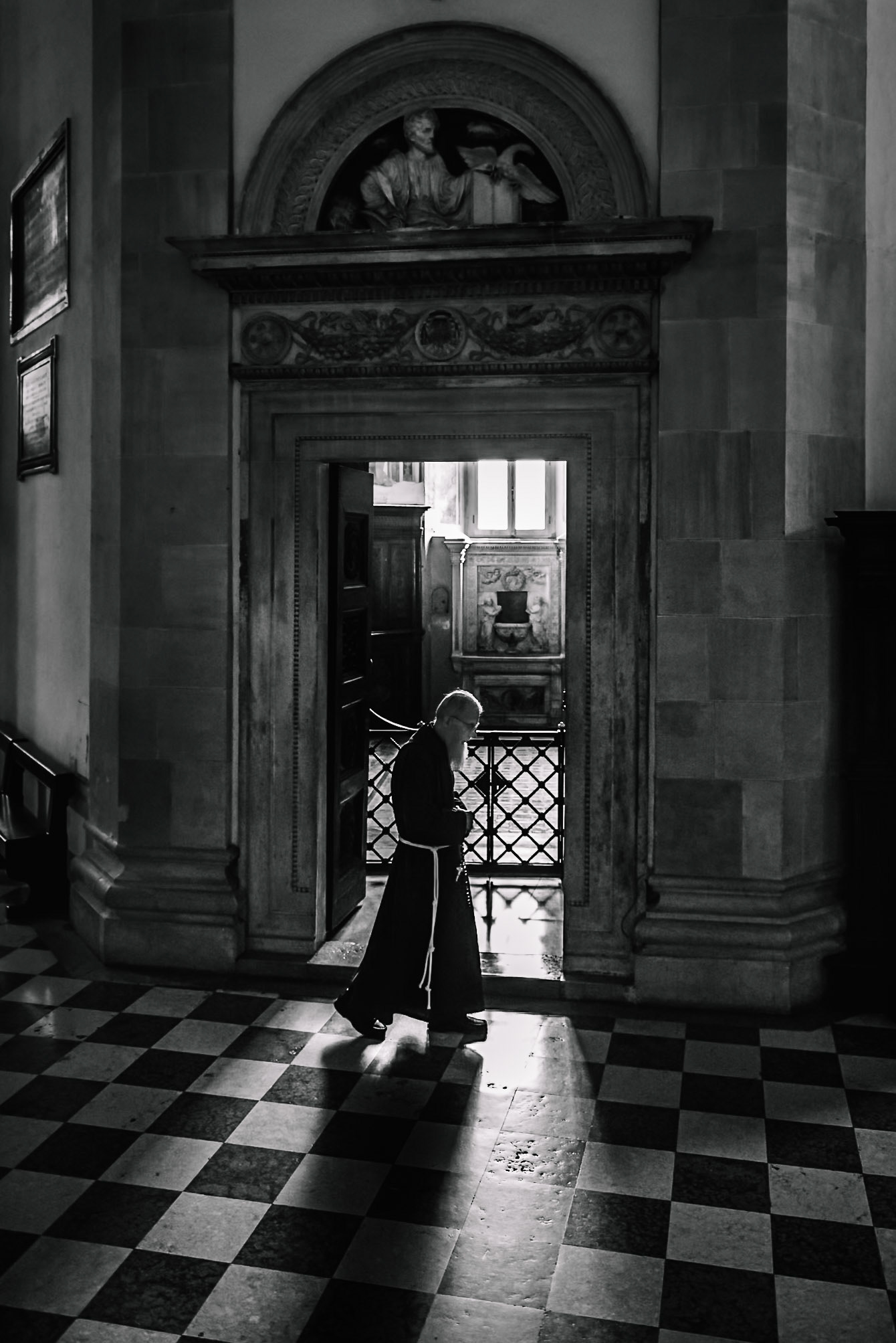 Santuatio de la Santa Casa de la Virgen de Loreto. Loreto, Le Marche, Italia.