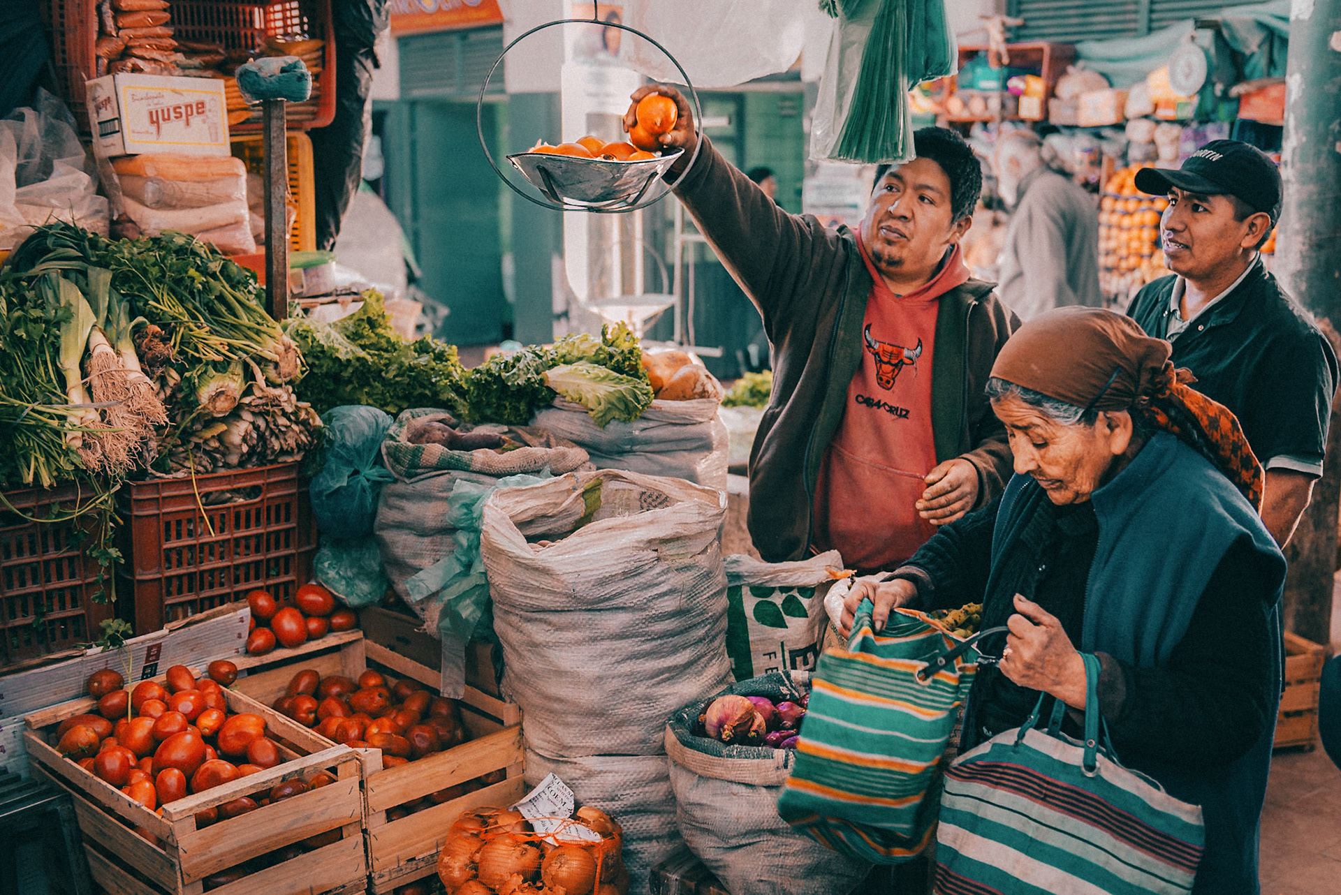Mercado de Frutas de Humahuaca. Jujuy, Argentina.