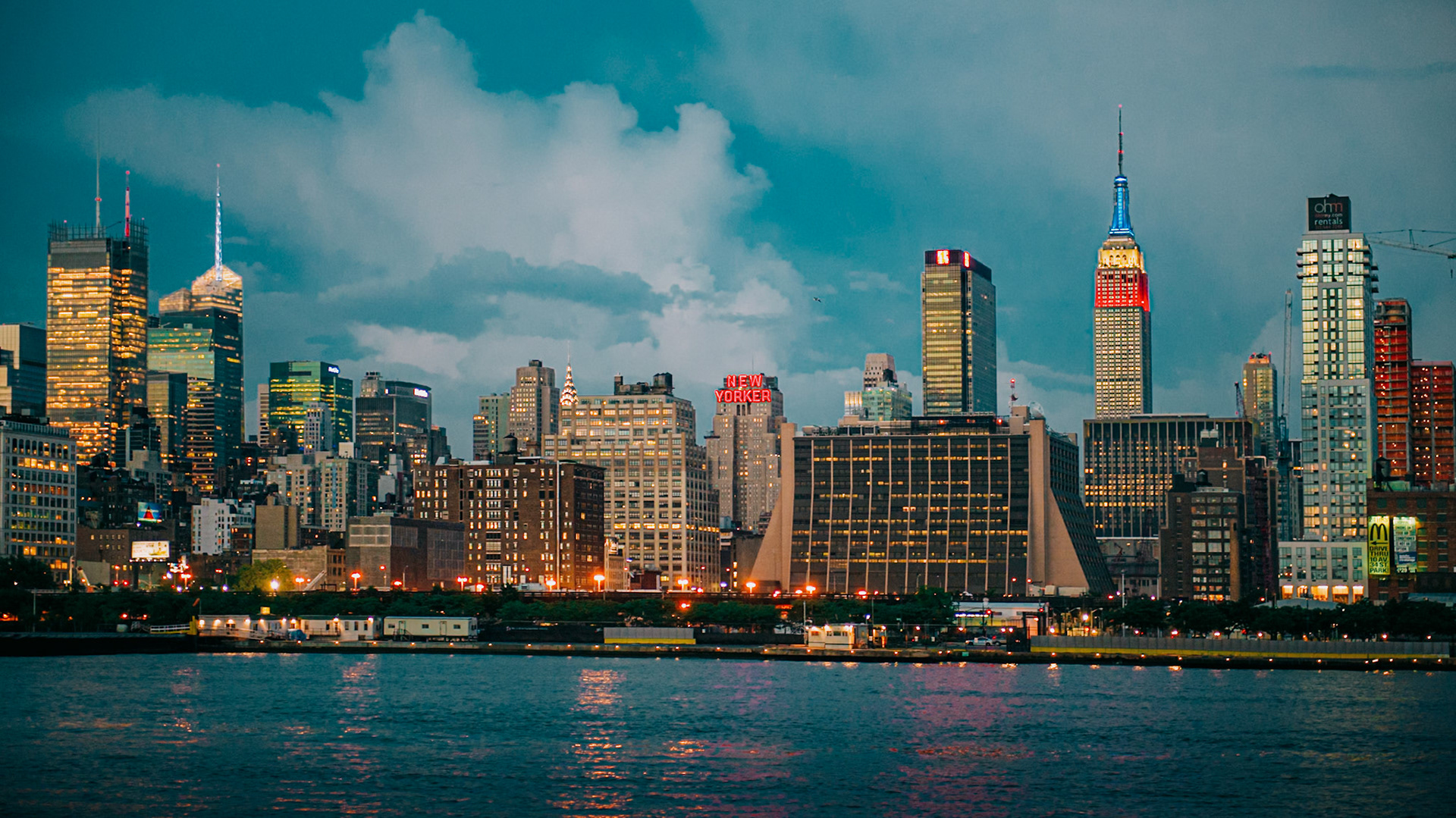 New York West Skyline