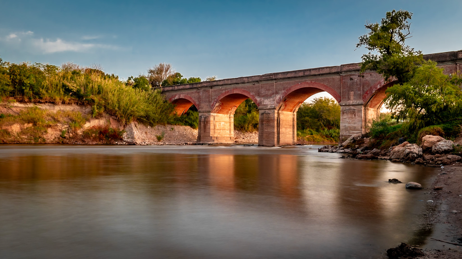 Puente de Andino. Andino, Santa Fe, Argentina.