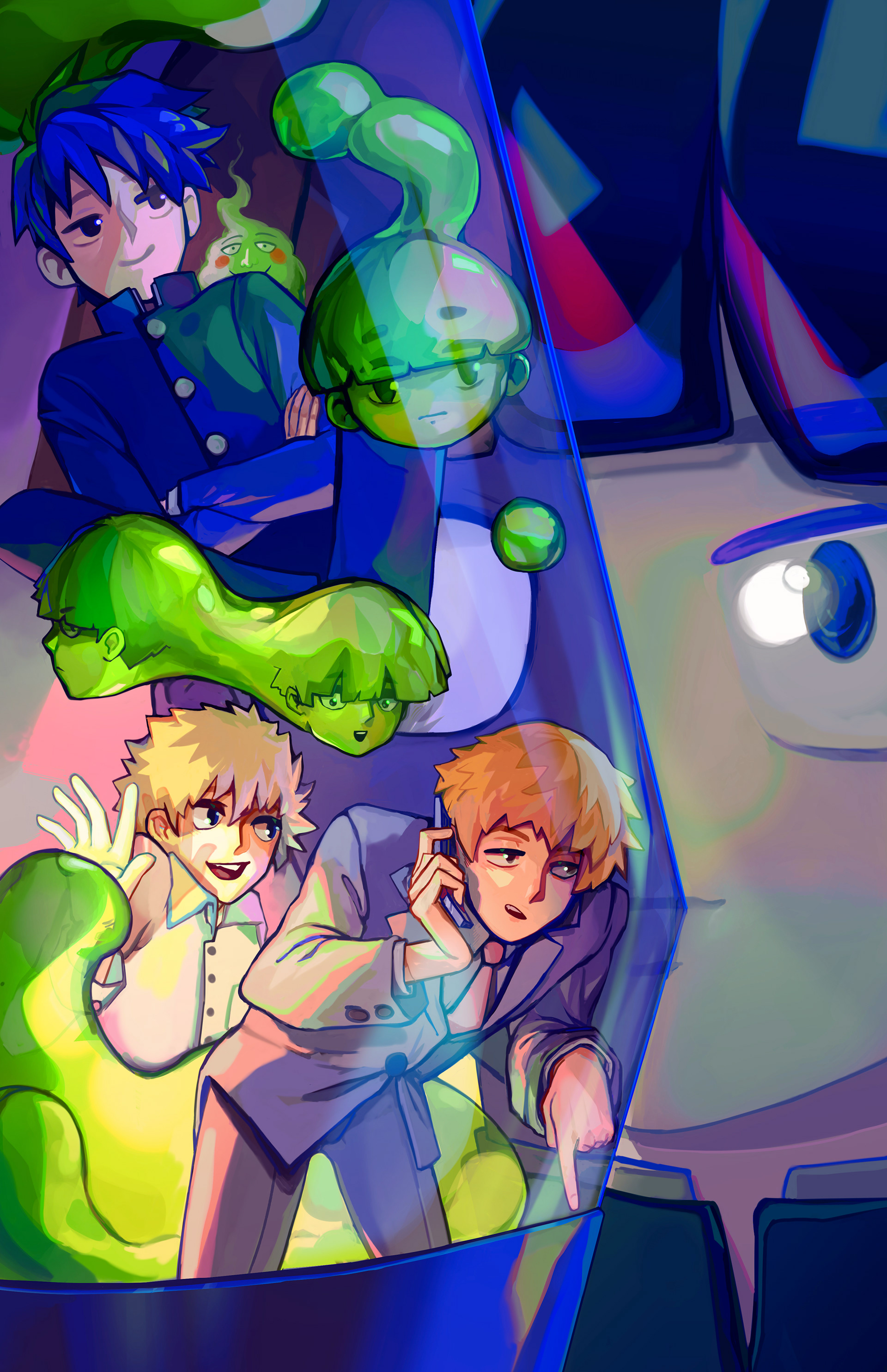 Fanart of Mob Psycho 100