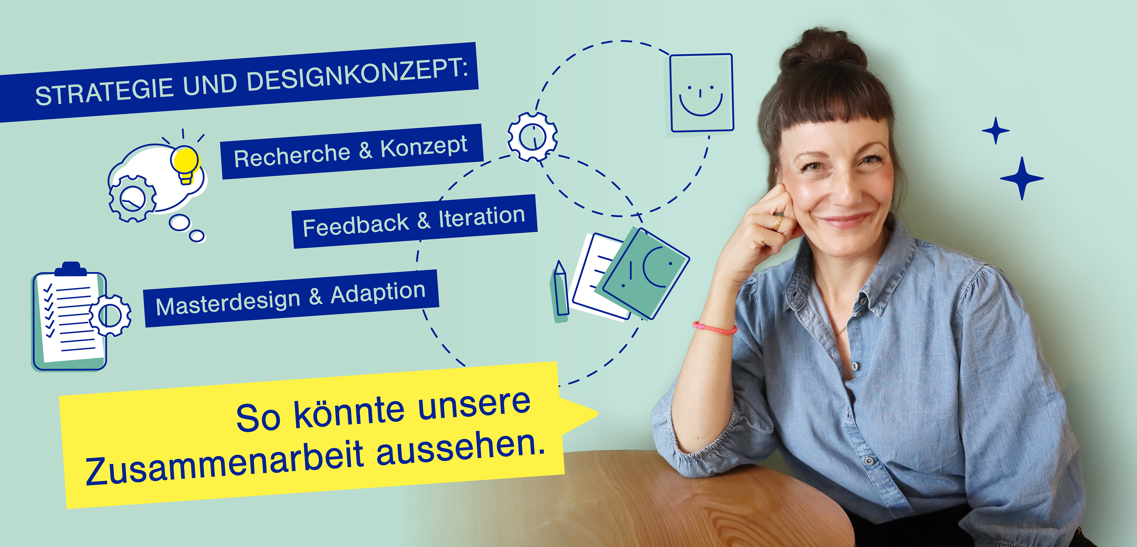 Strategisches Design mit Konzept und zielgerichteter emotionaler Aussage, Stefanie Twellmann – illustratives Design aus Hamburg