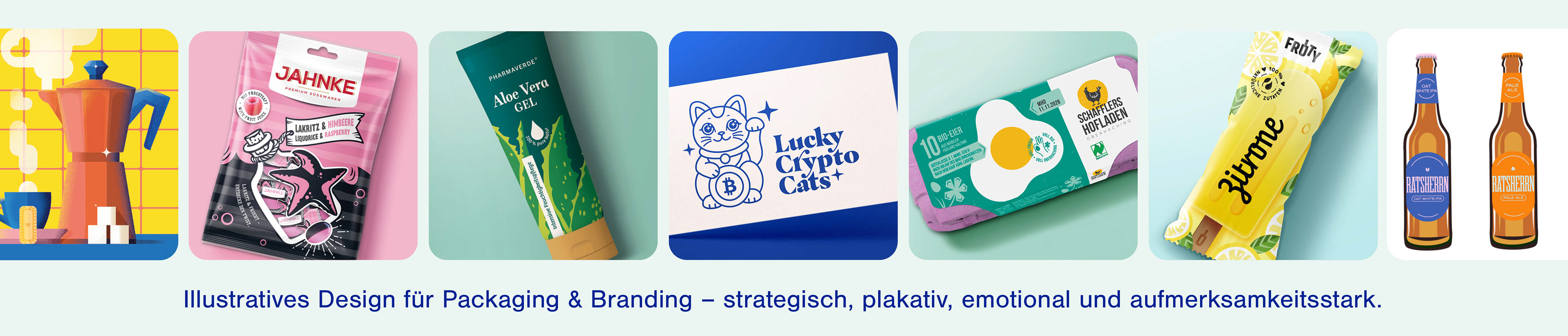 Auswahl einiger Designprojekte von Stefanie Twellmann