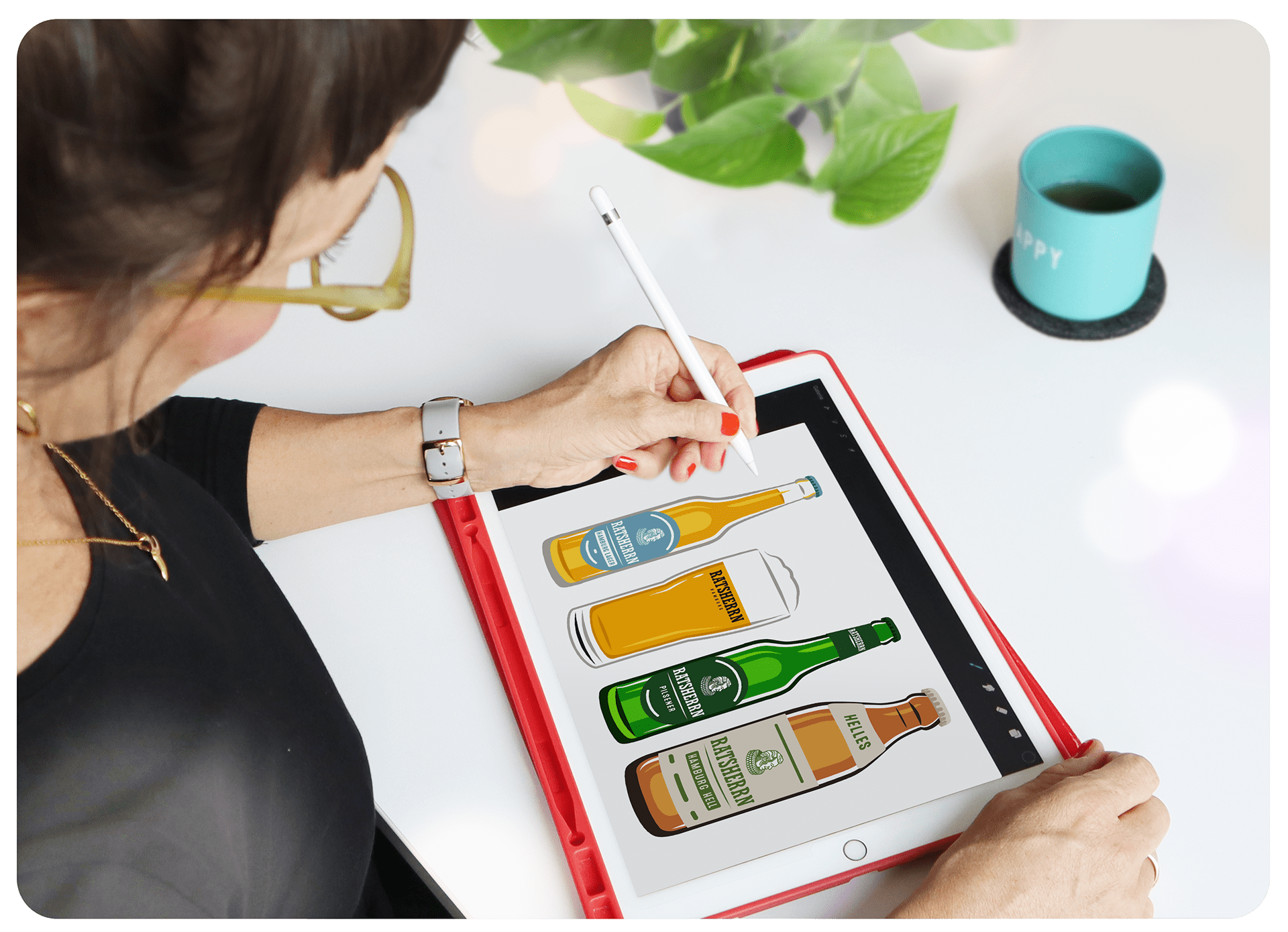 Emotionales Brand Design aus Grafik und Illustration. Alles aus einer Hand. Stefanie Twellmann, Hamburg