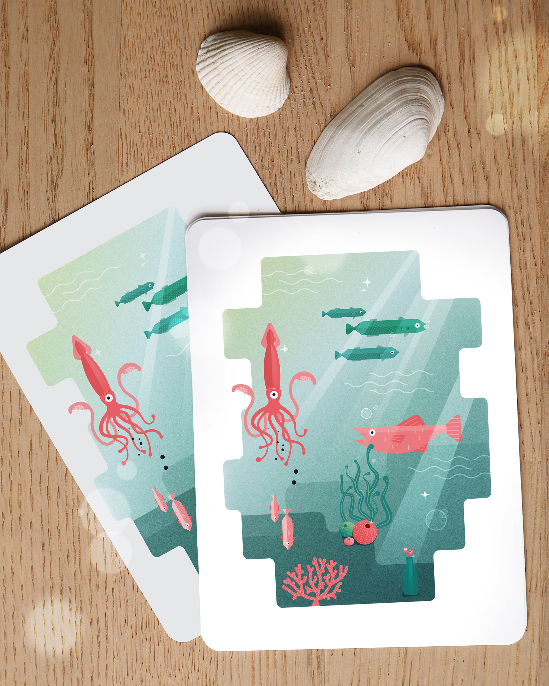 Illustration als Postkarten-Motiv produziert, Stefanie Twellmann, Hamburg