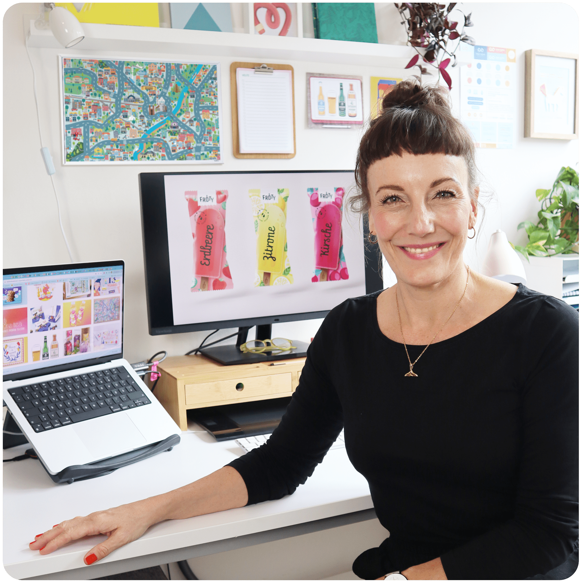 Stefanie Twellmann, erfahrene Designerin für Grafik und Illustration, Hamburg