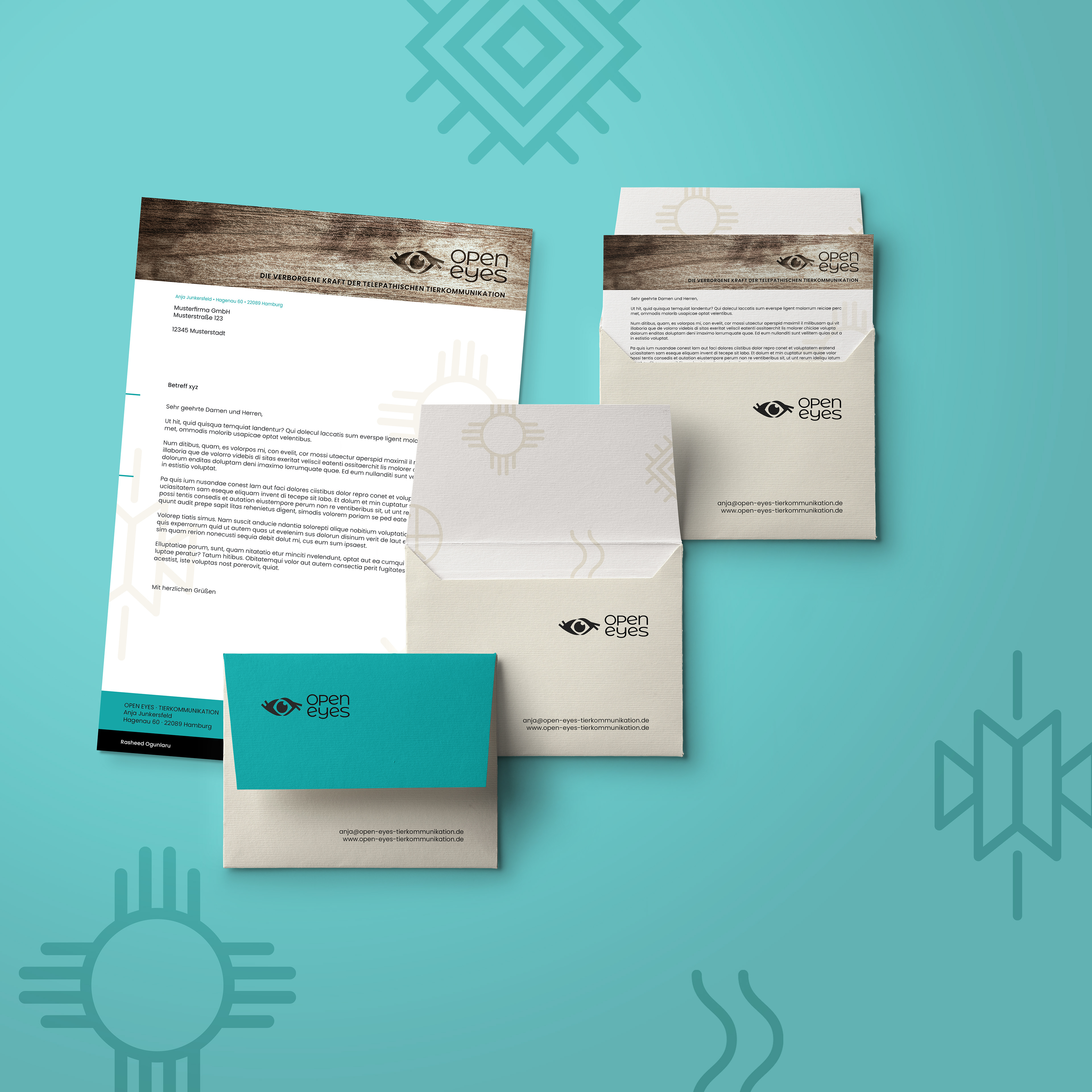 Briefbogen Design, Corporate Design von Stefanie Twellmann, Grafik und Illustration, Hamburg