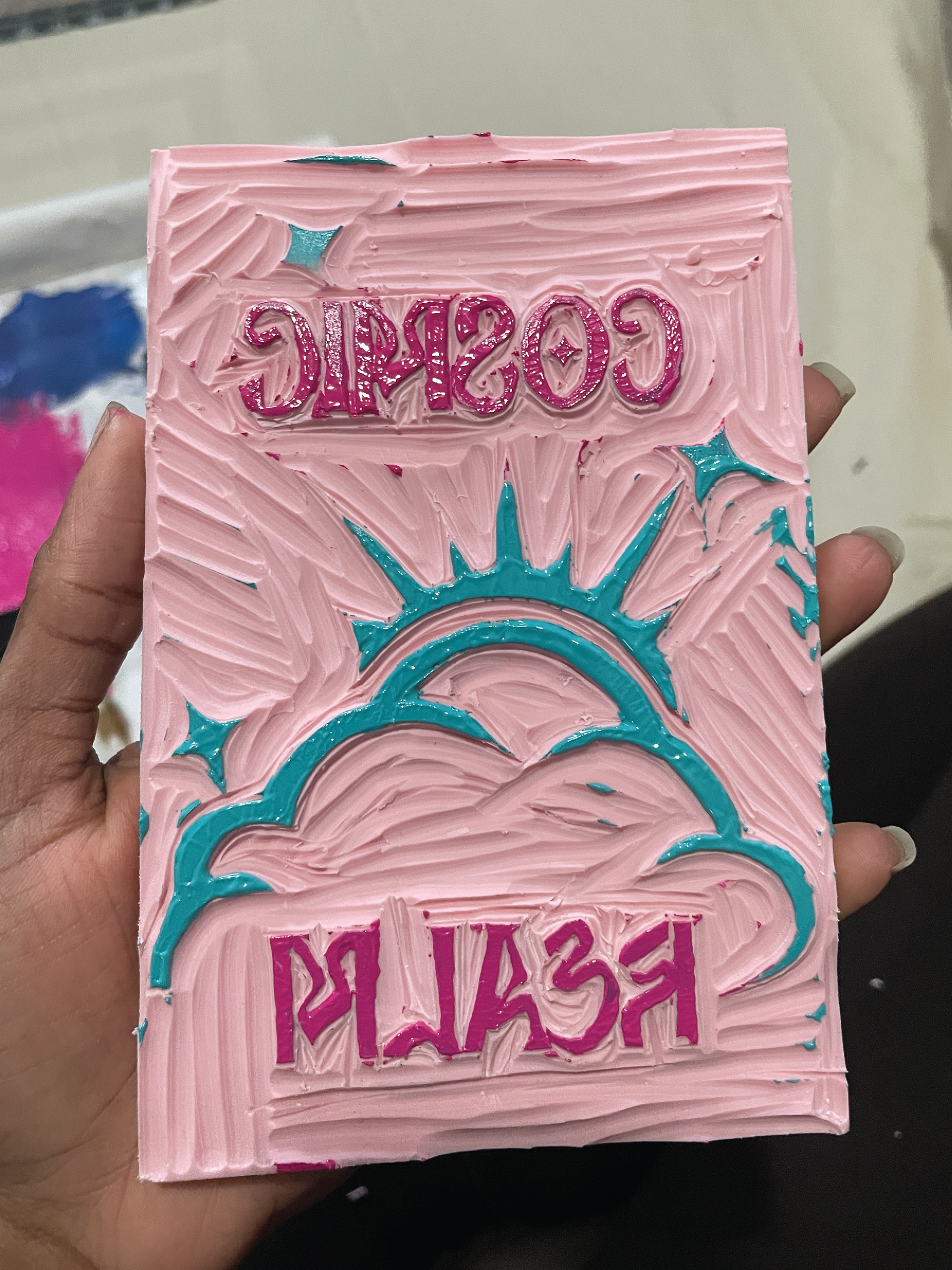 Carved Block
