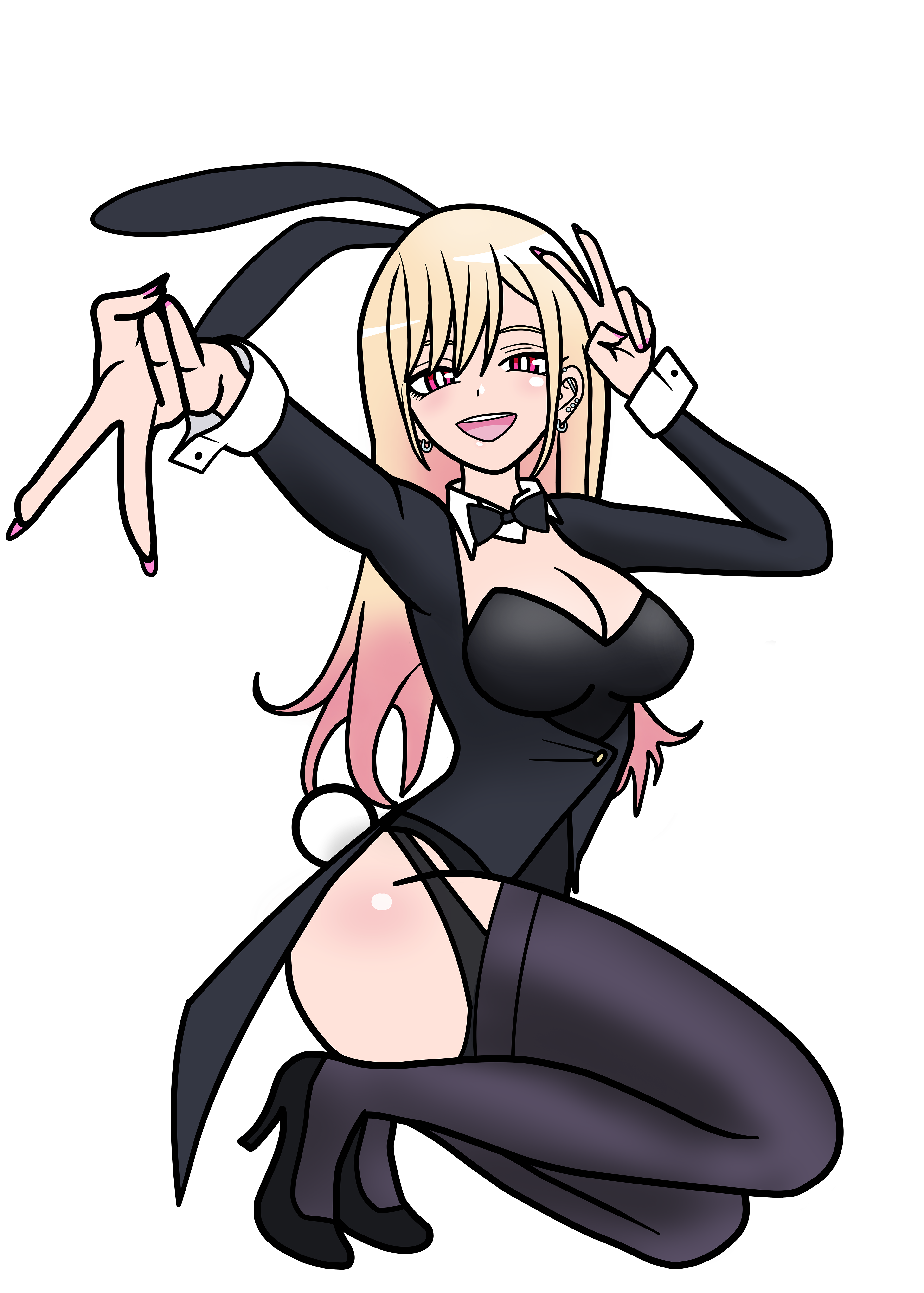 I think bunny suits are cool in a confident inspiring way