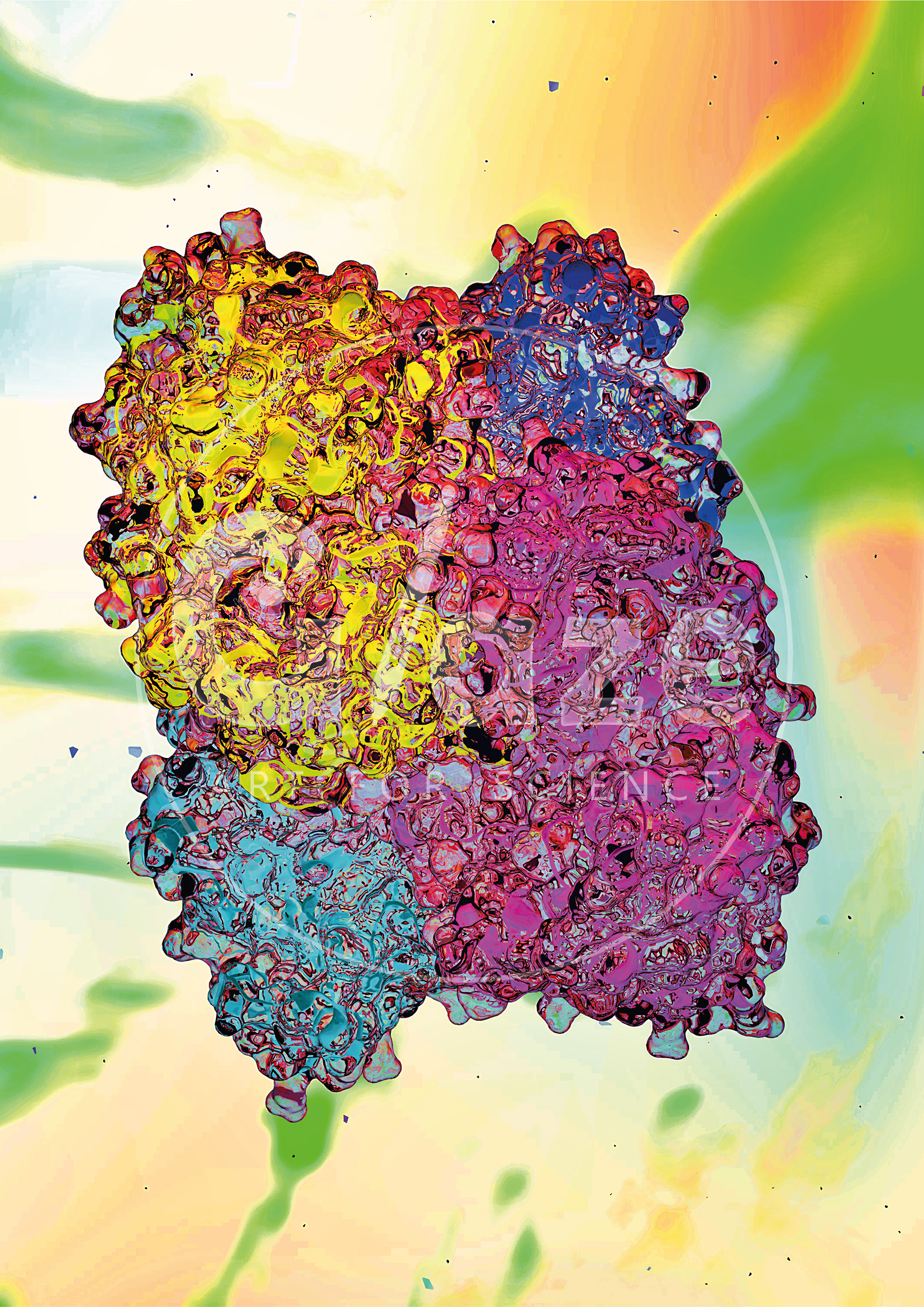 EnoylCoA carboxylases reductases in complex with ethylmalonyl CoA (PDB: 6OWE)