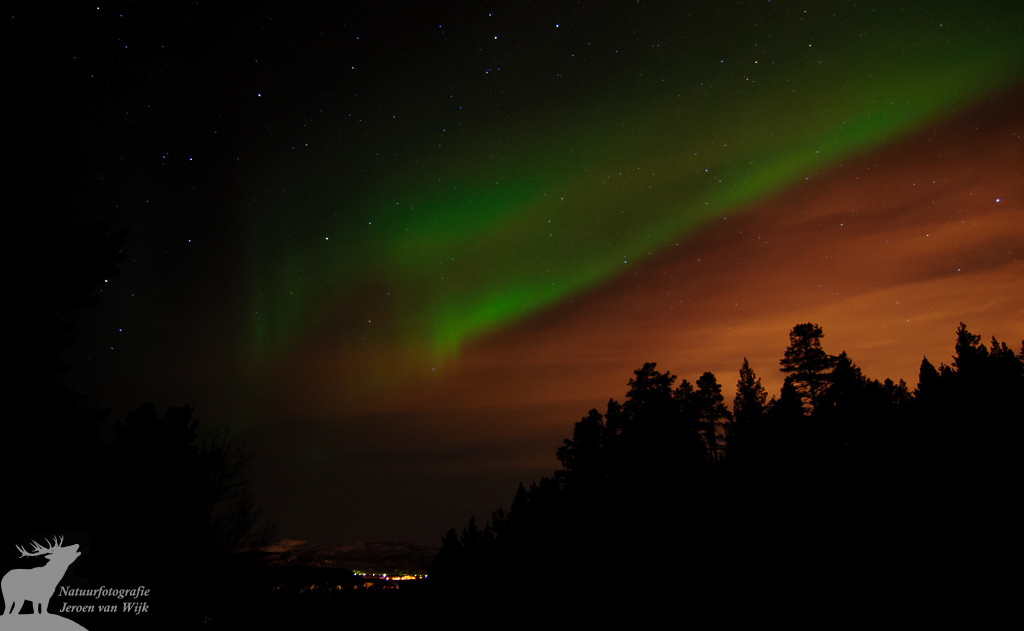 Northern lights above Alta, Norway, 2012.