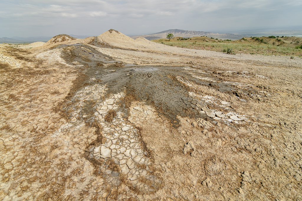 Takhti-Tepa Mud Volcanoes in Chachuna Managed Reserve