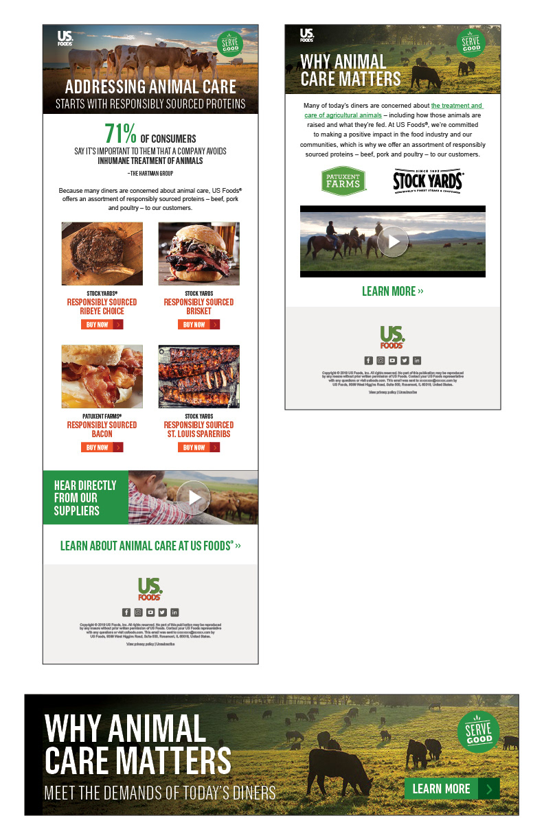 Campaign promoting Responsibly Sources Proteins