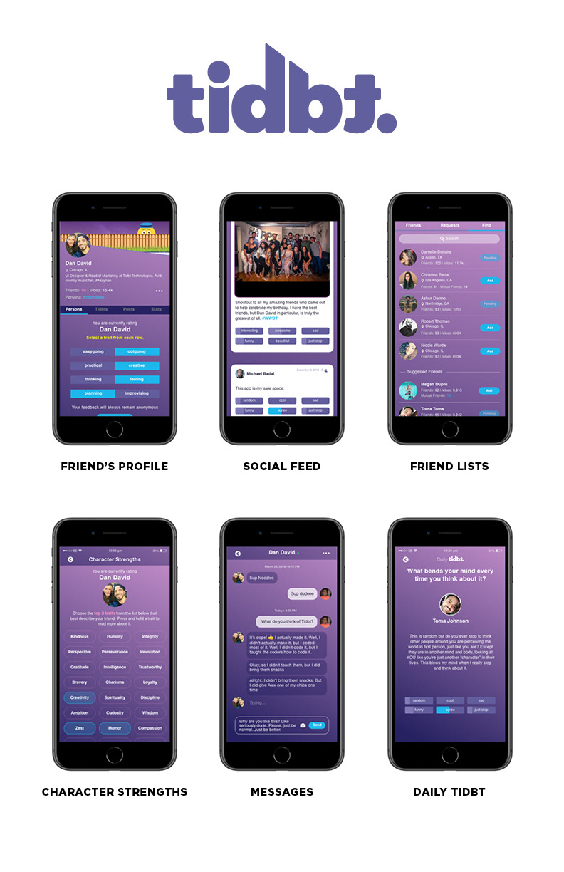 Sample of UI/UX design