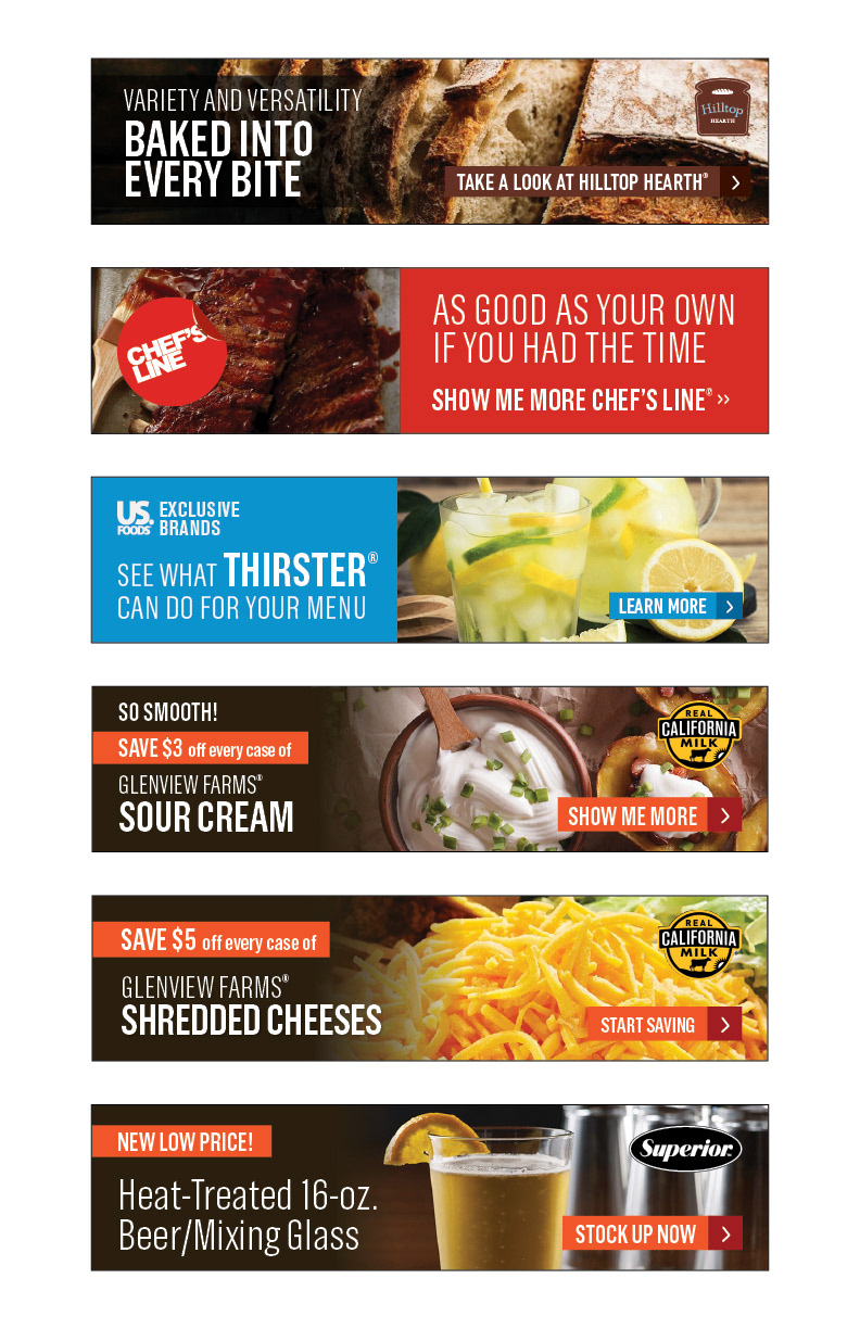 Web and e-commerce banners