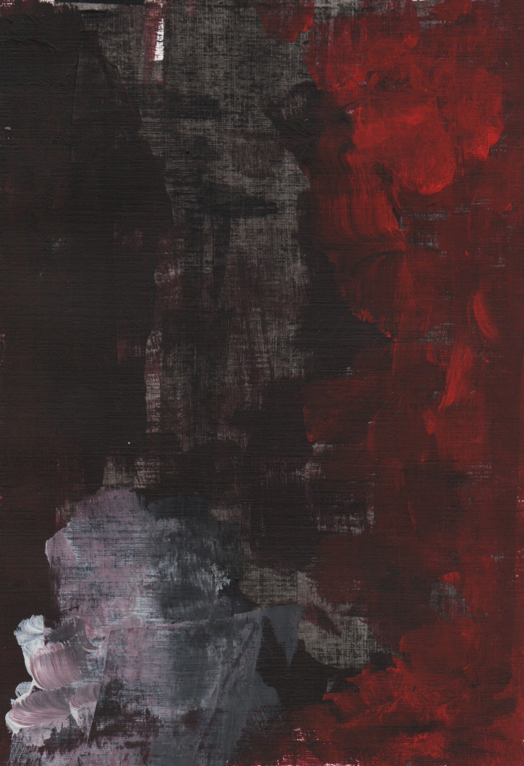 Oscuridad / Acrílico sobre papel