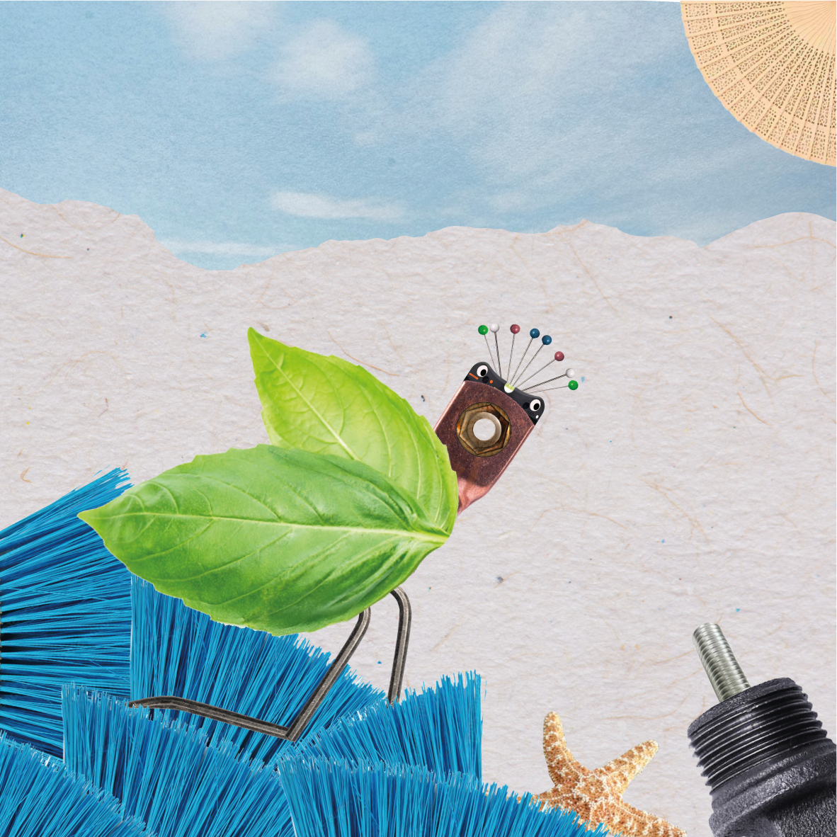 Resignificación / Ilustrando rimas / colage digital