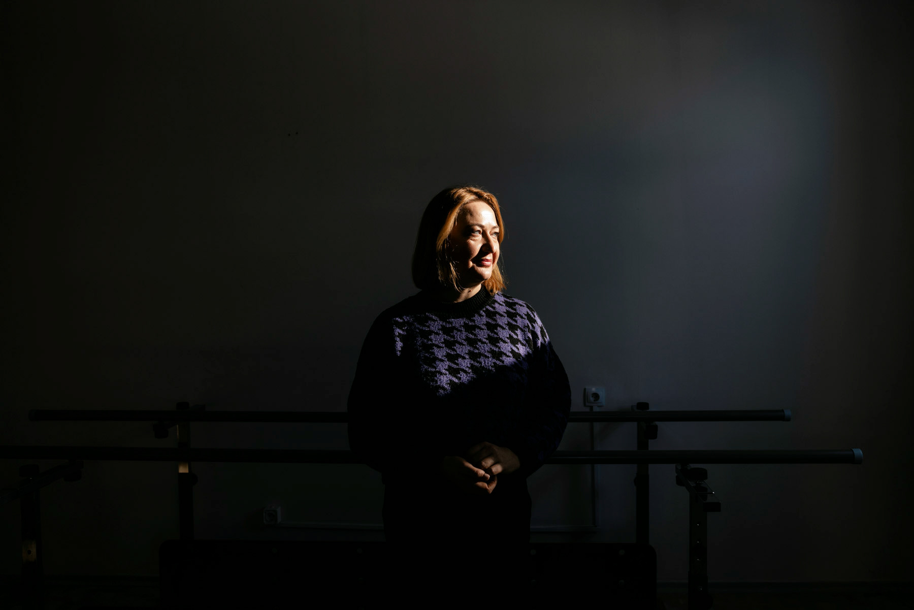 Portrait of a woman. Sumy, Ukraine. February 10, 2026.