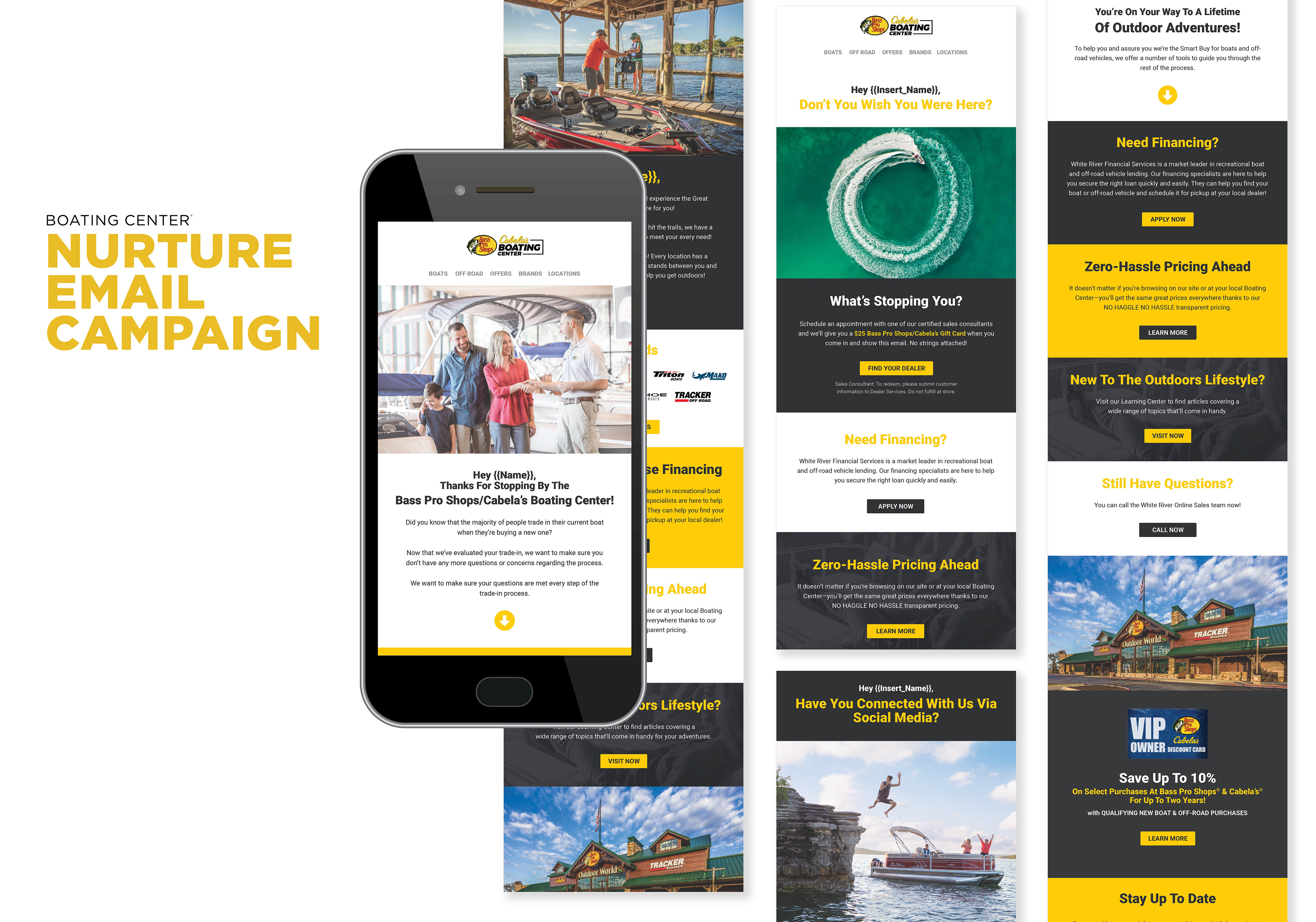 Bass Pro Shops Boating Center Nurture Email Campaign