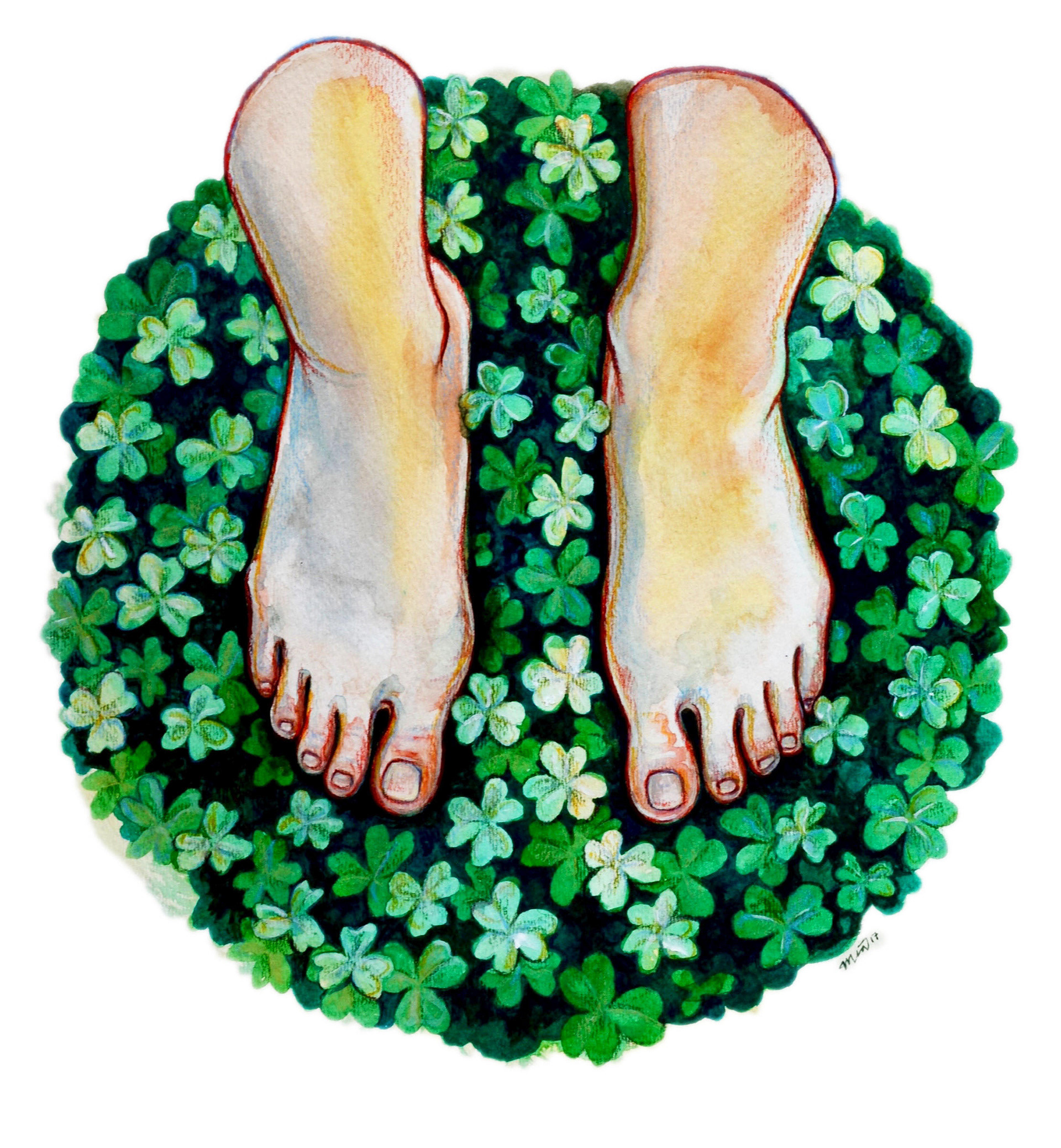"Lucky"$250 12x16