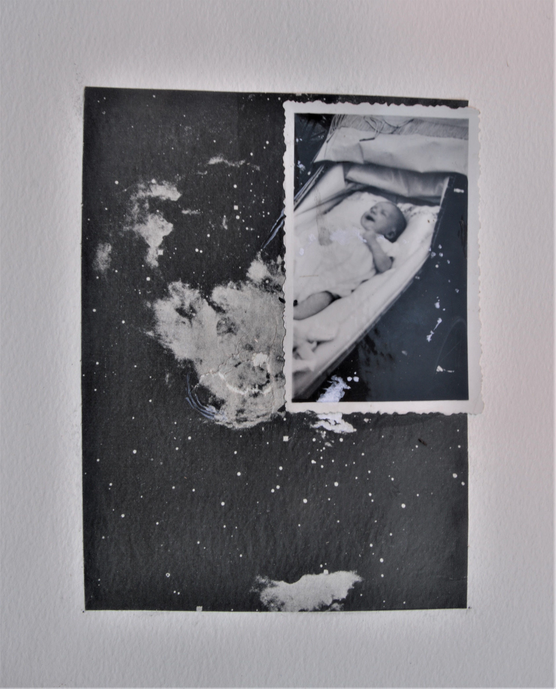 Angela Viola_Interior landscapes_2020_Collage grafite e acquerello su carta