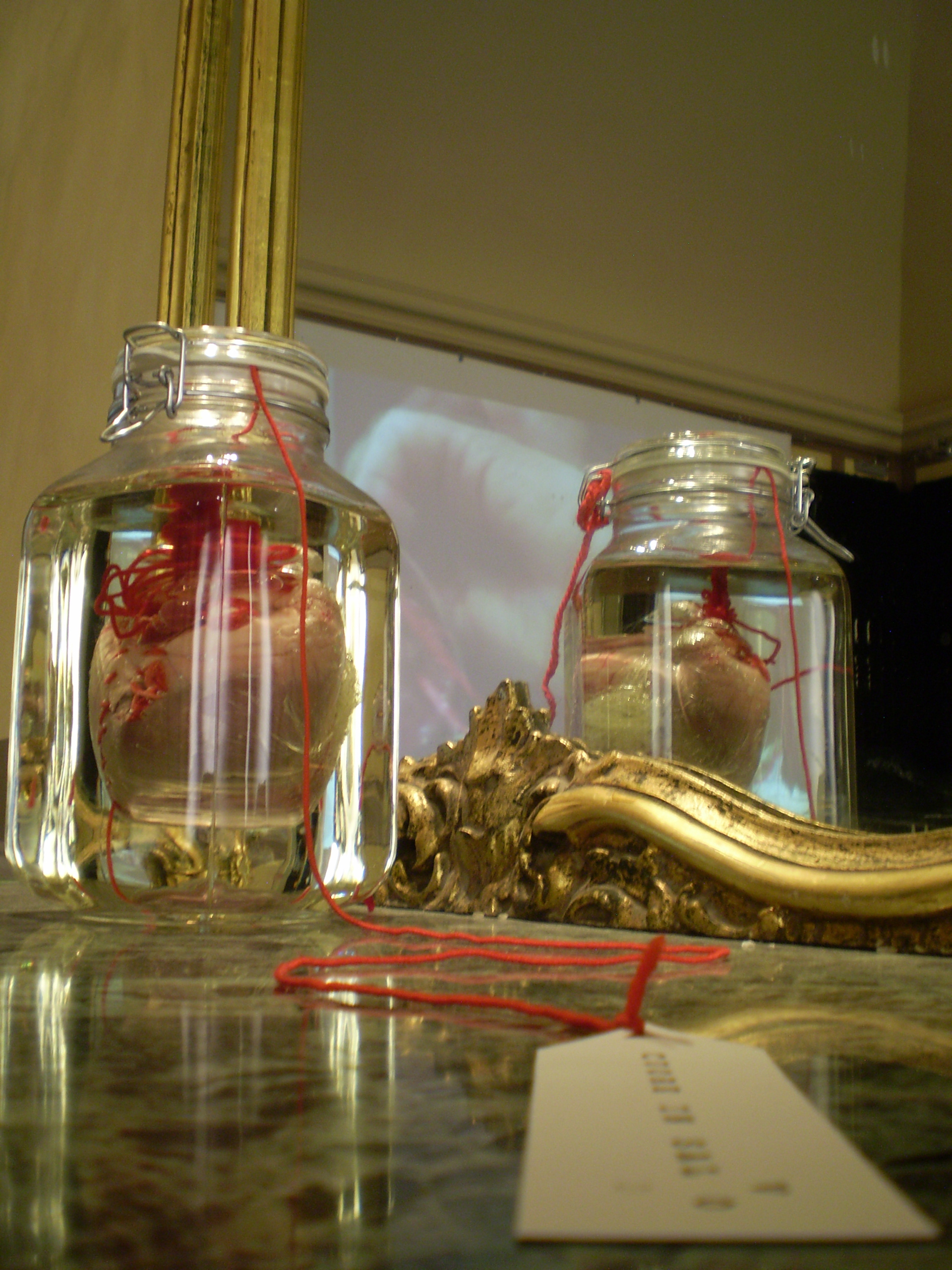 Little m(H)ouse | allestimento della mostra @amore - Villa Alliata, Palermo