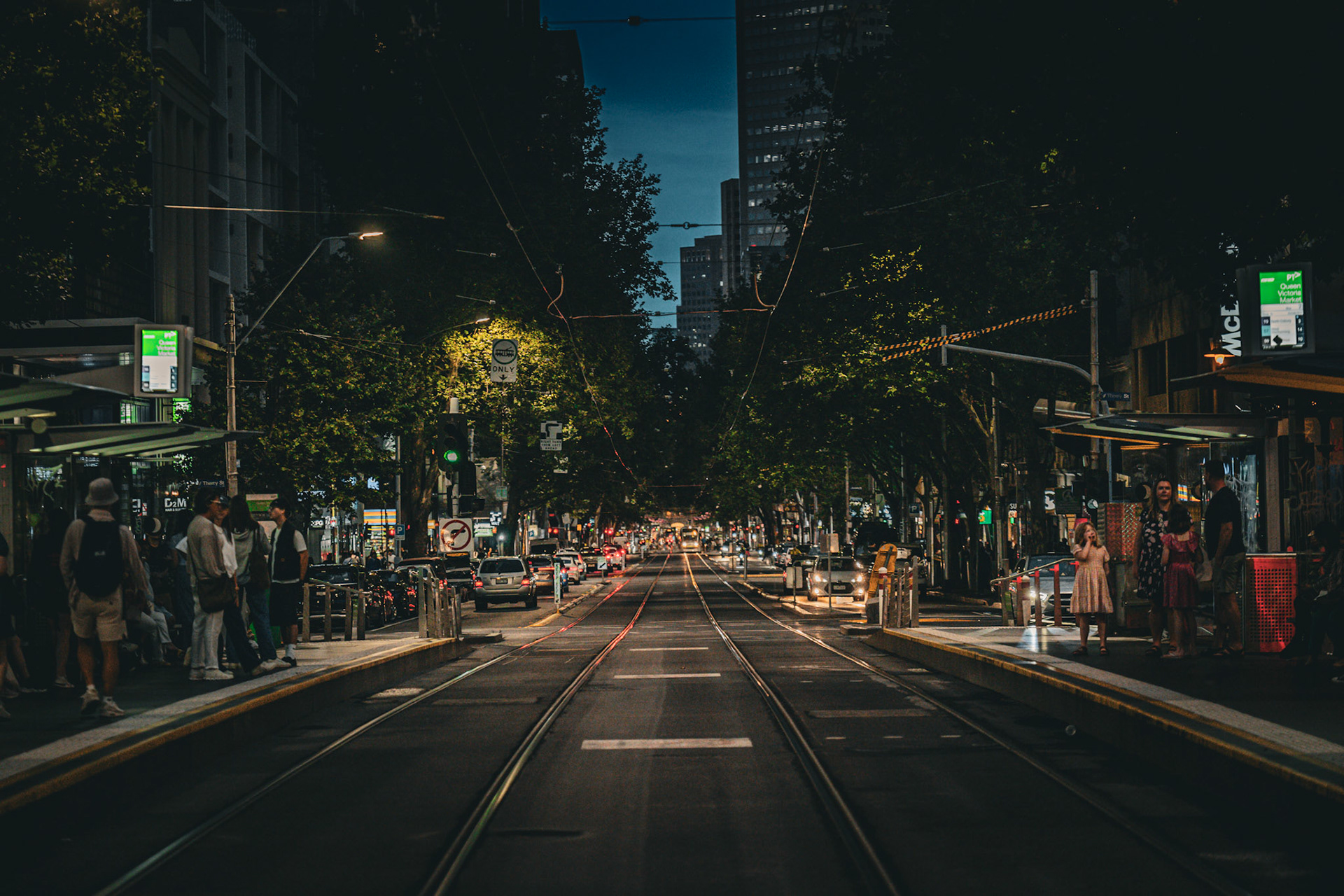 Elizabeth street - QVM Stop