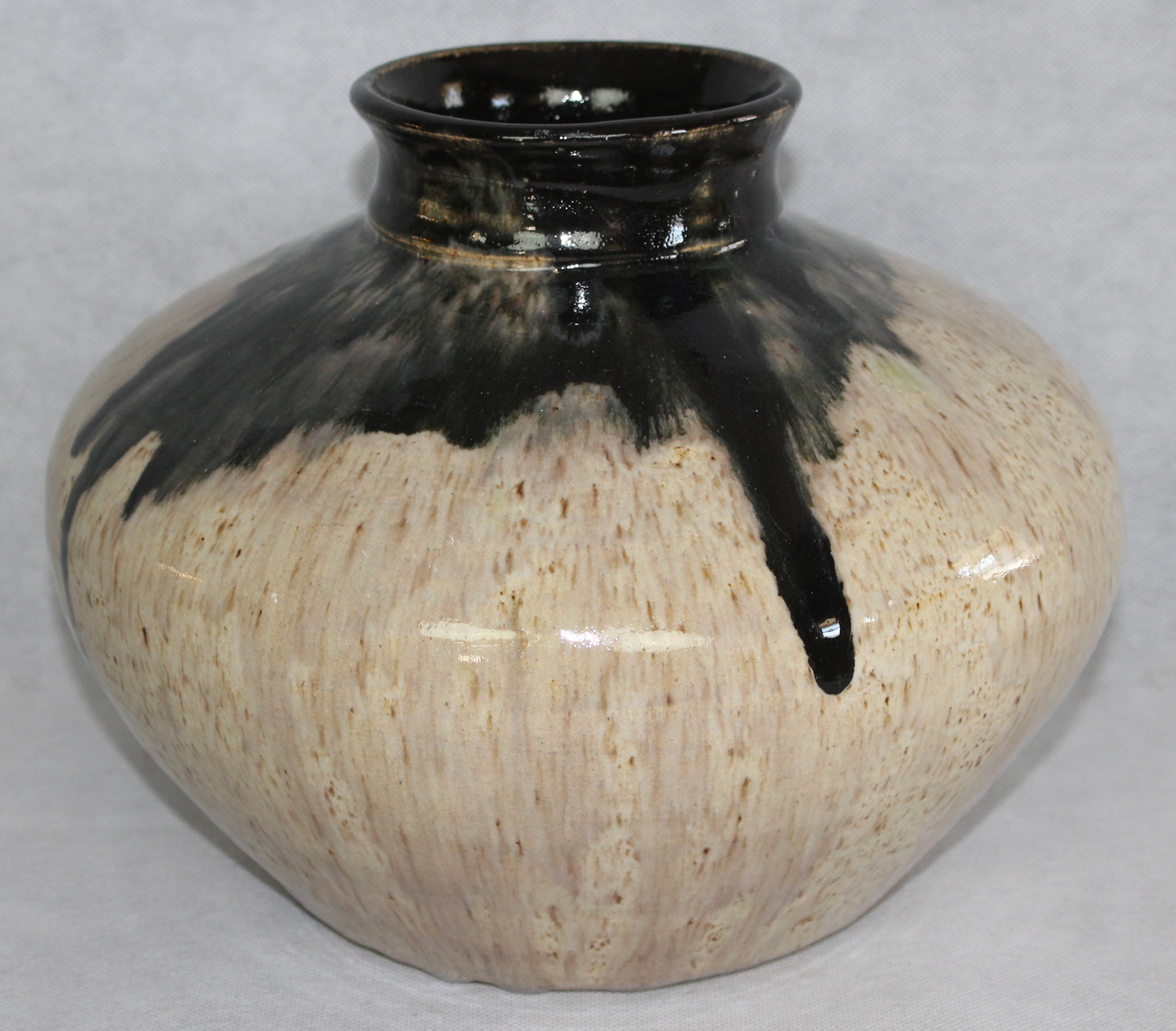 Storm Neck Series #1, Stoneware with cone 6 Glaze, 9" x 11.5" x 11.5", 2009