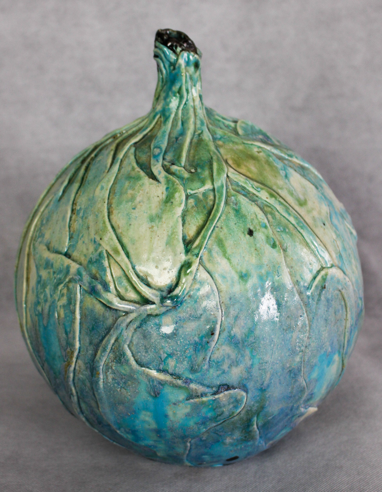 Stoneware w/cone 6 Glaze, 12" x 10" x 10", 2006...Private Collection
