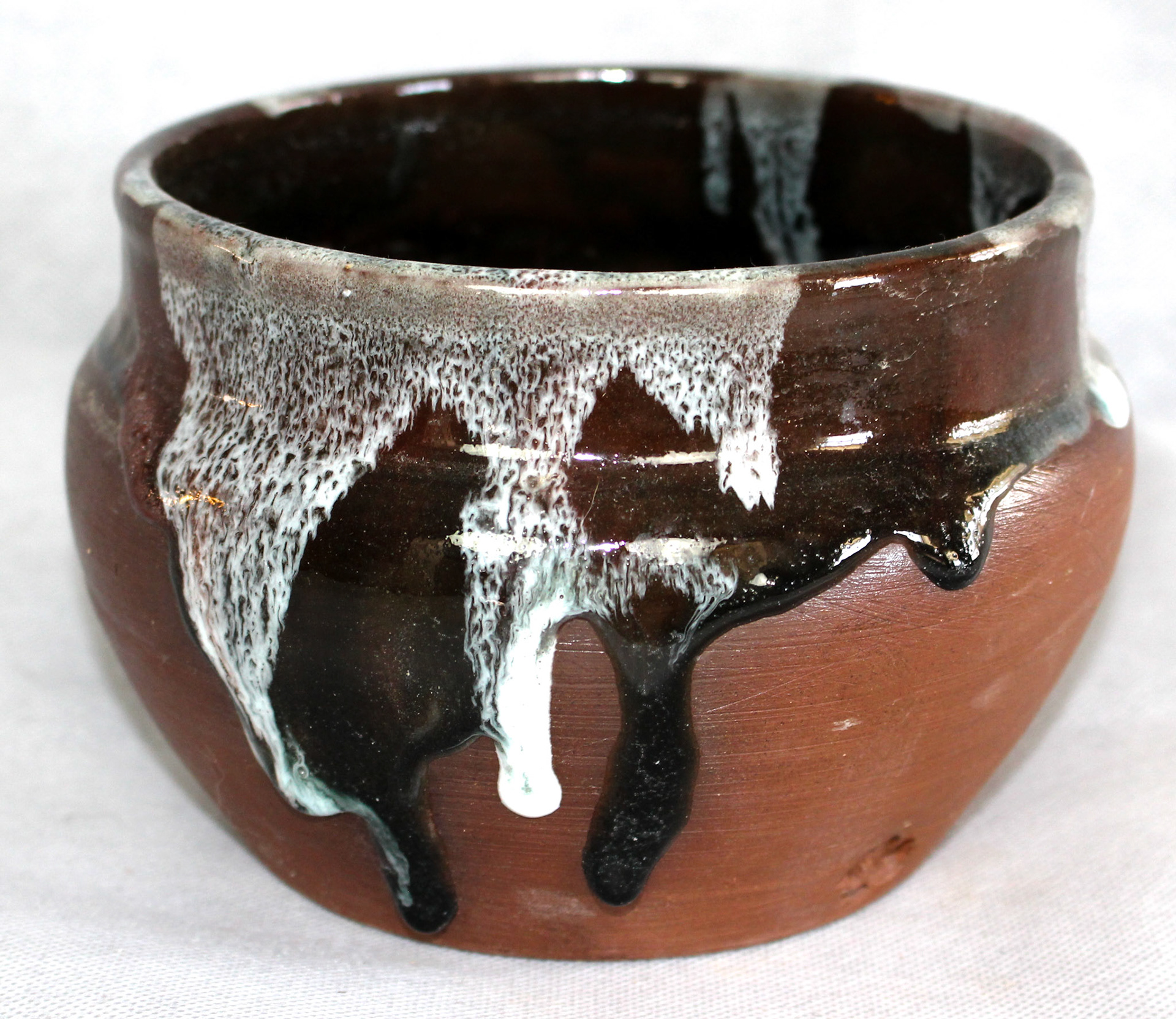 RAW Series #2, Terra Cotta w/cone 6 Glaze, 4.5" x 6.5" x 6.5", 2012