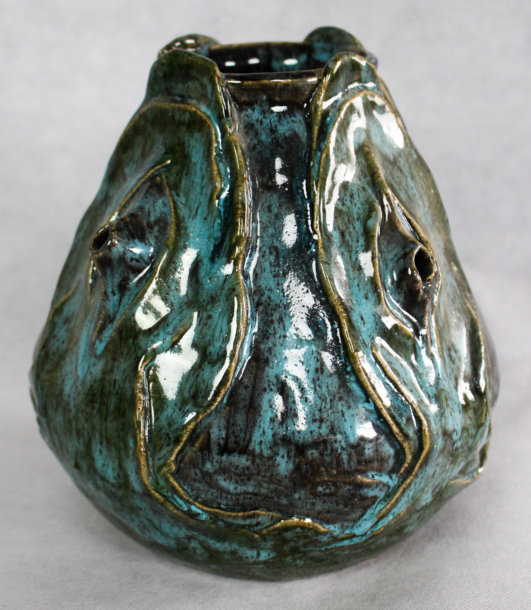 Stoneware w/cone 6 Glaze, 9" x 9" x 9", 2009, Private Collection
