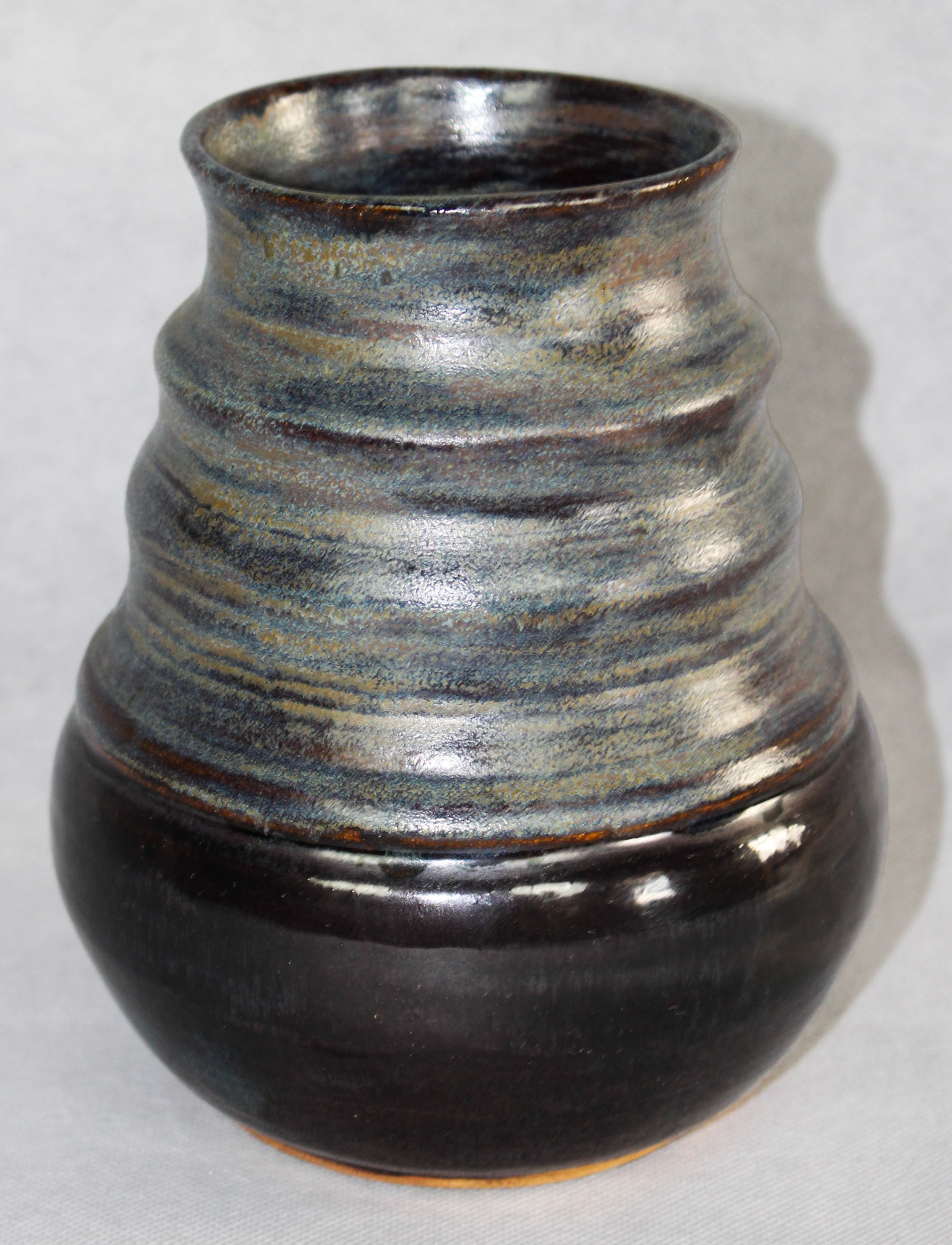 Stoneware w/cone 6 Glaze, 8" x 6.5" x 6.5", 2018