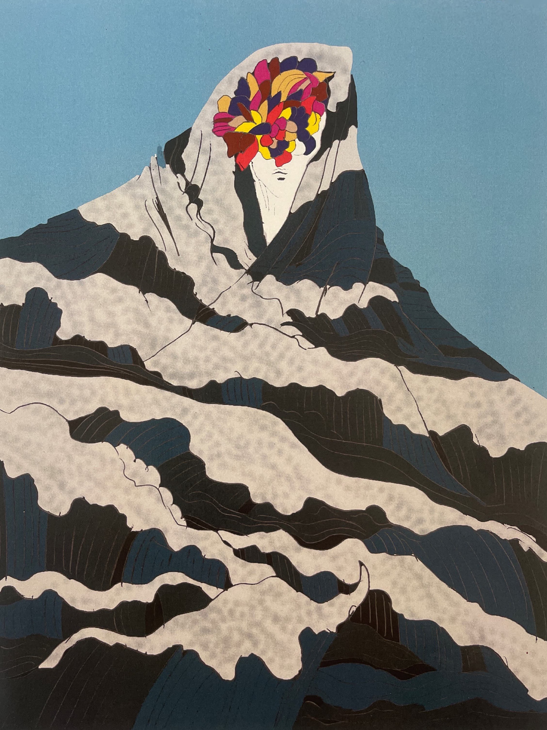 Color rendering of the Ocean spirit, Lukomorye, AK 2019