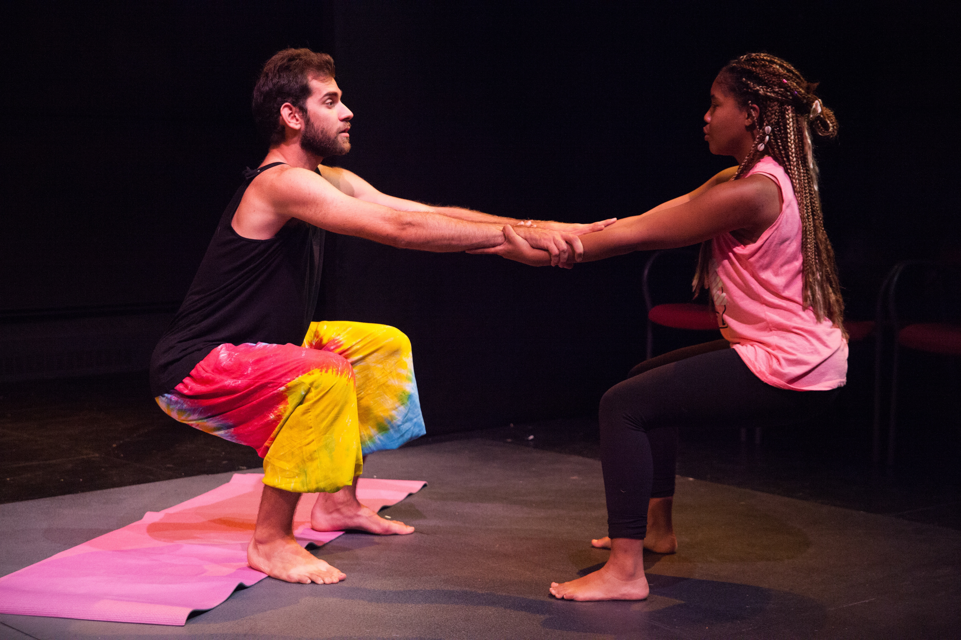 The Laughing Club. Short plays starring acting apprentices at the Williamstown Theatre Festival, 2018