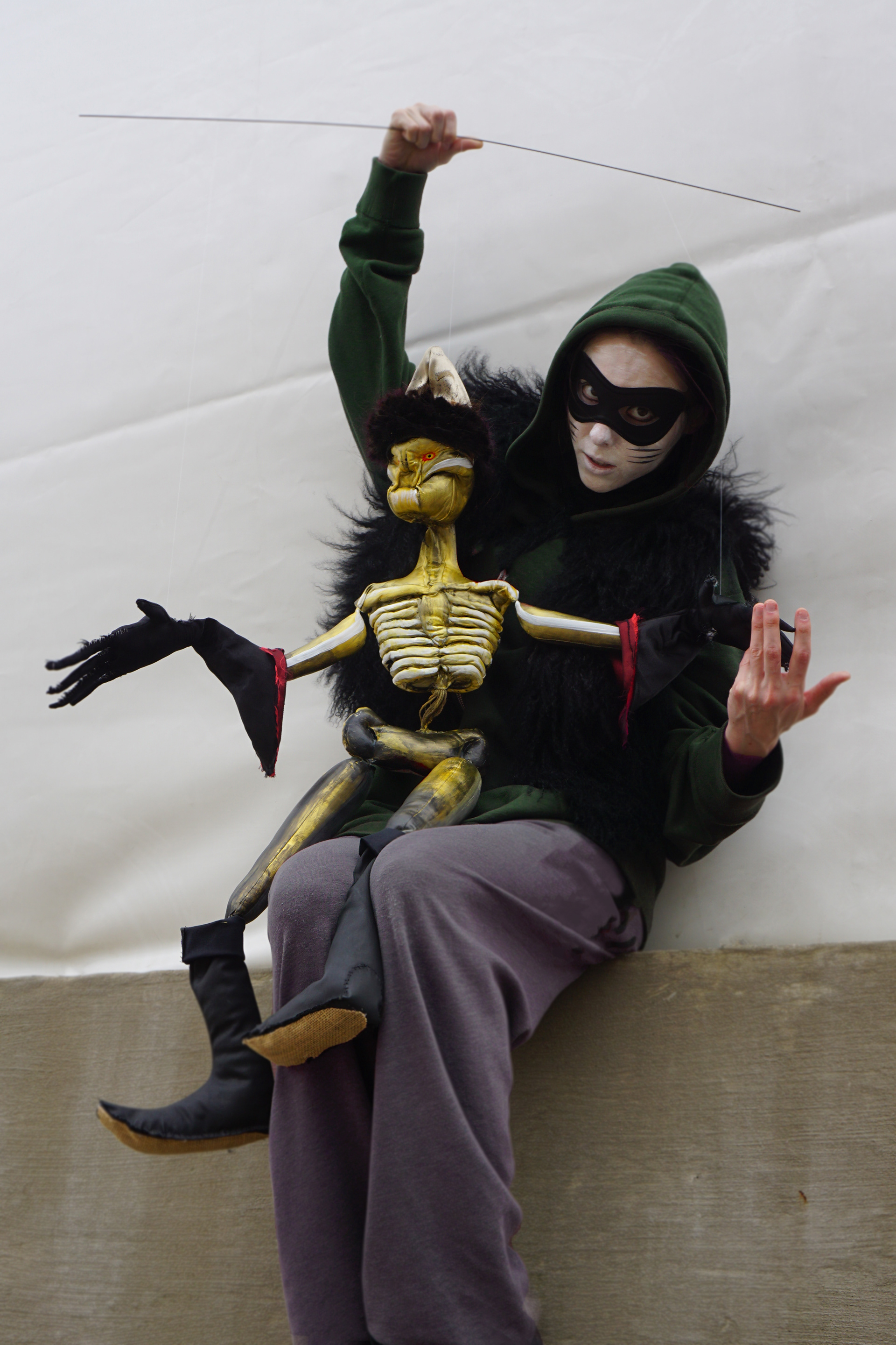 The Narrator and Koshei the Deathless puppet | Lukomorye by A.K