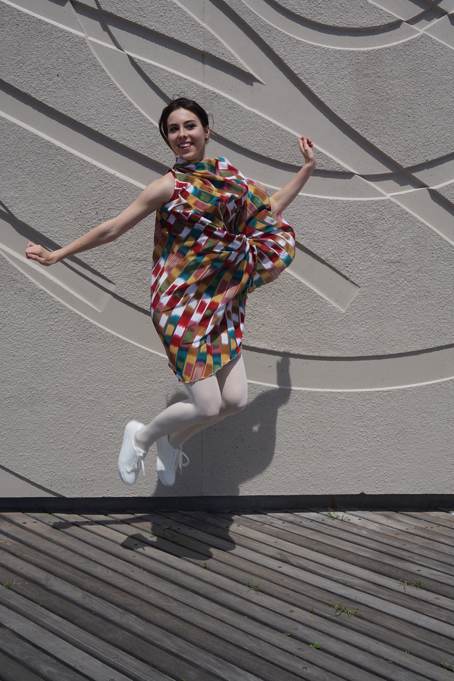 The single-cut dress, AK original, 2017