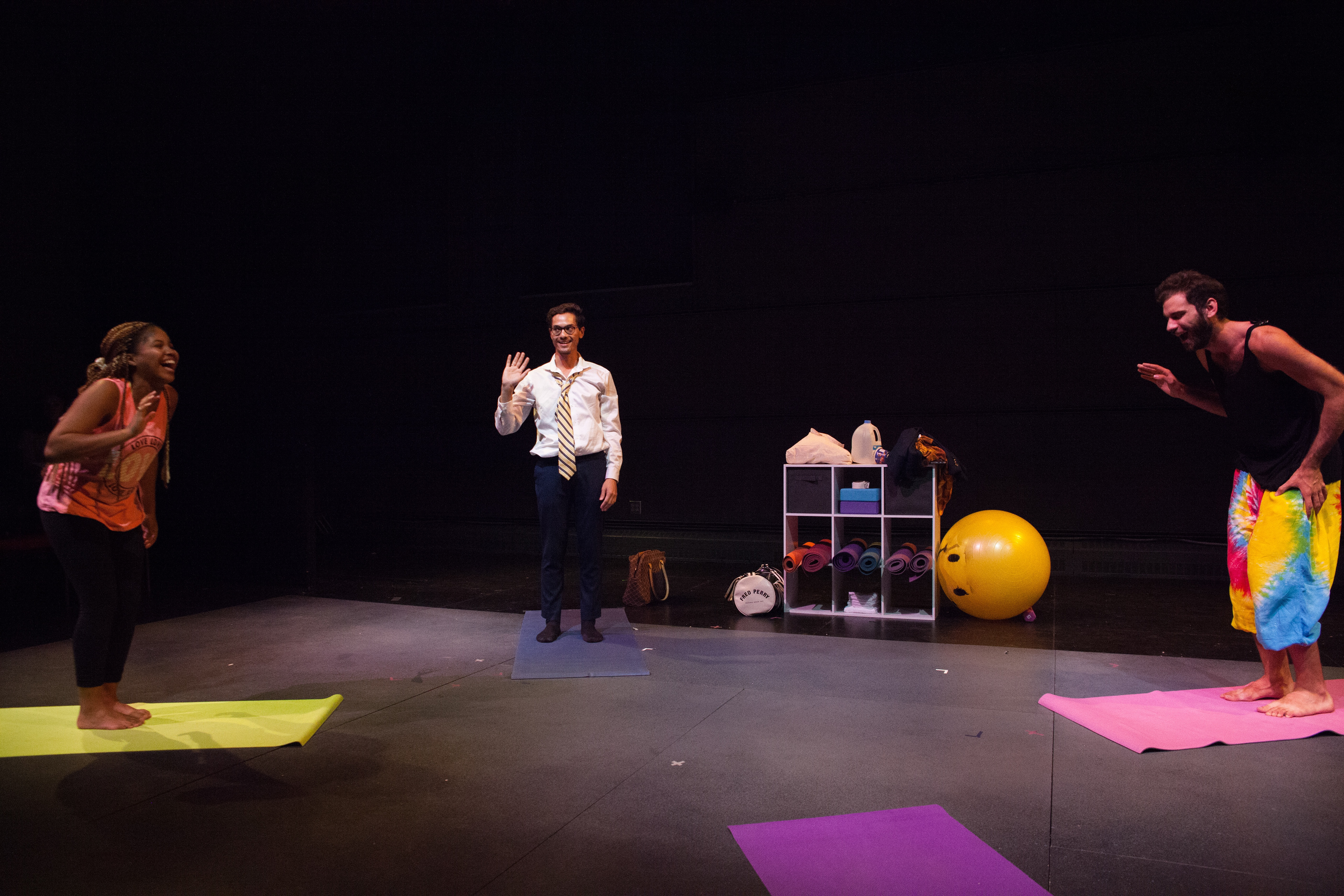 The Laughing Club. Short plays starring acting apprentices at the Williamstown Theatre Festival, 2018