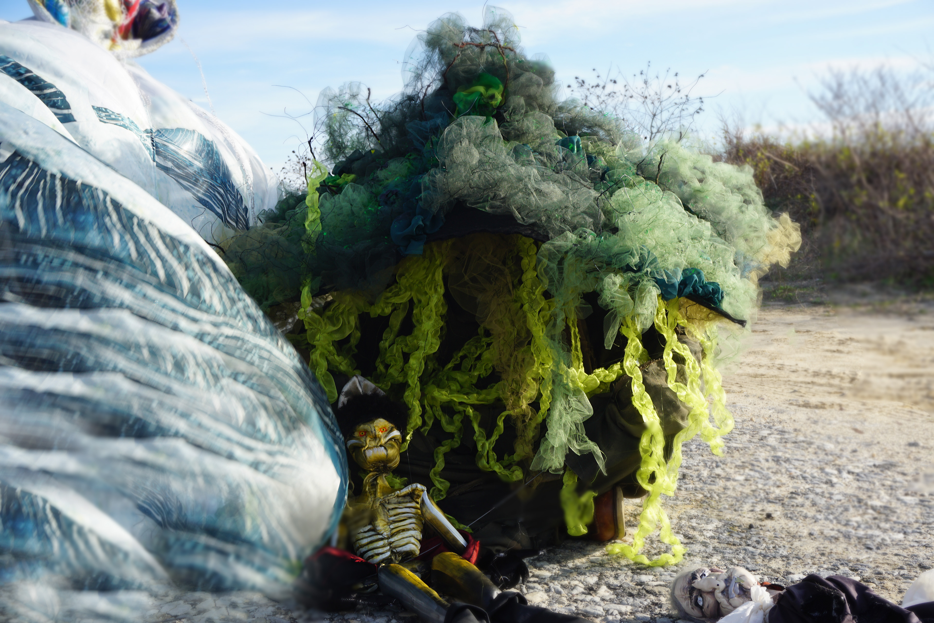 "On seashore far a green oak towers...", Lukomorye, AK 2019