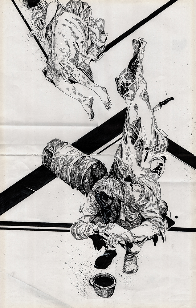 Holy Ghost - 35x56cm - 2018